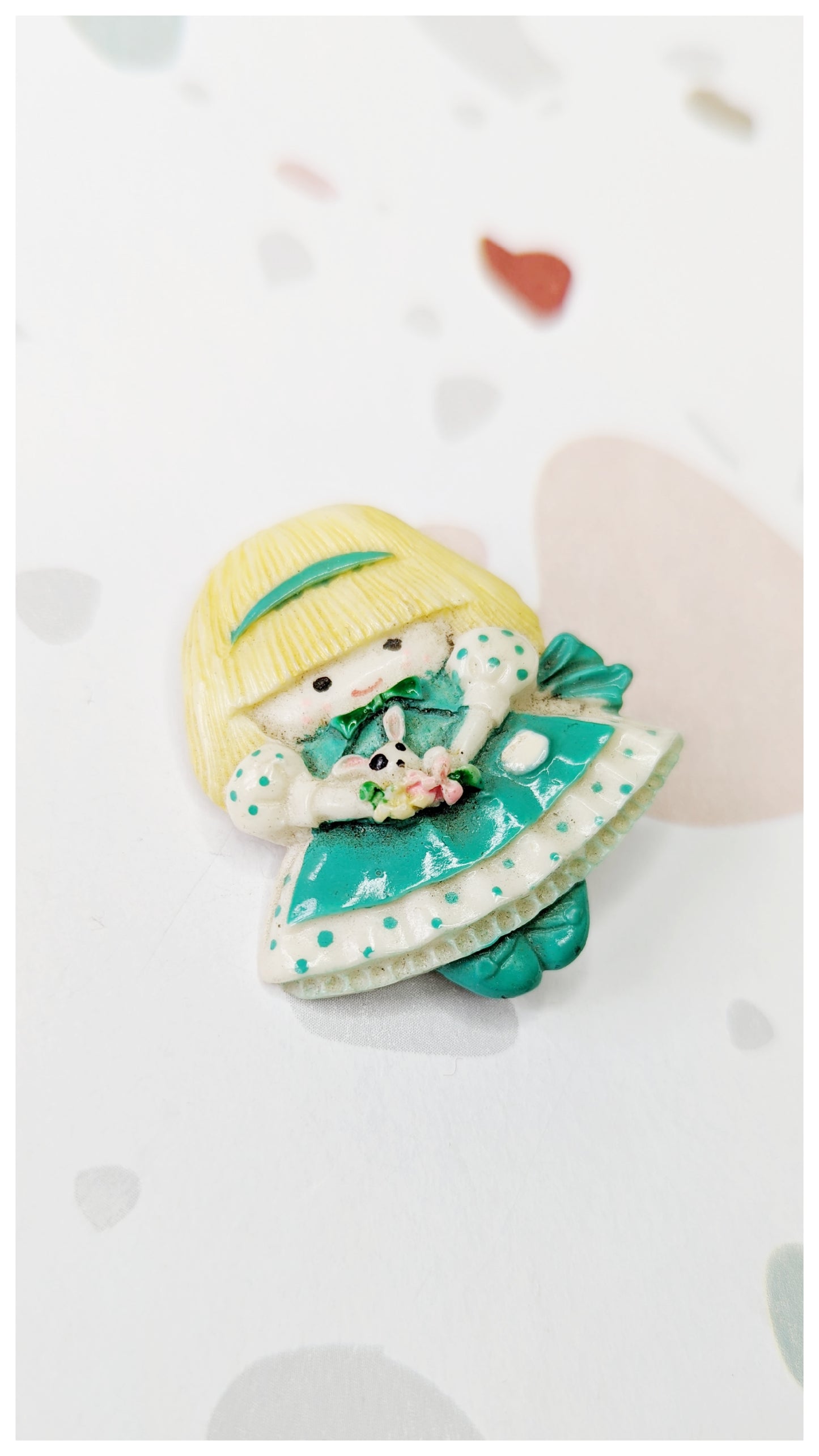 Broche Petite fille 80's
