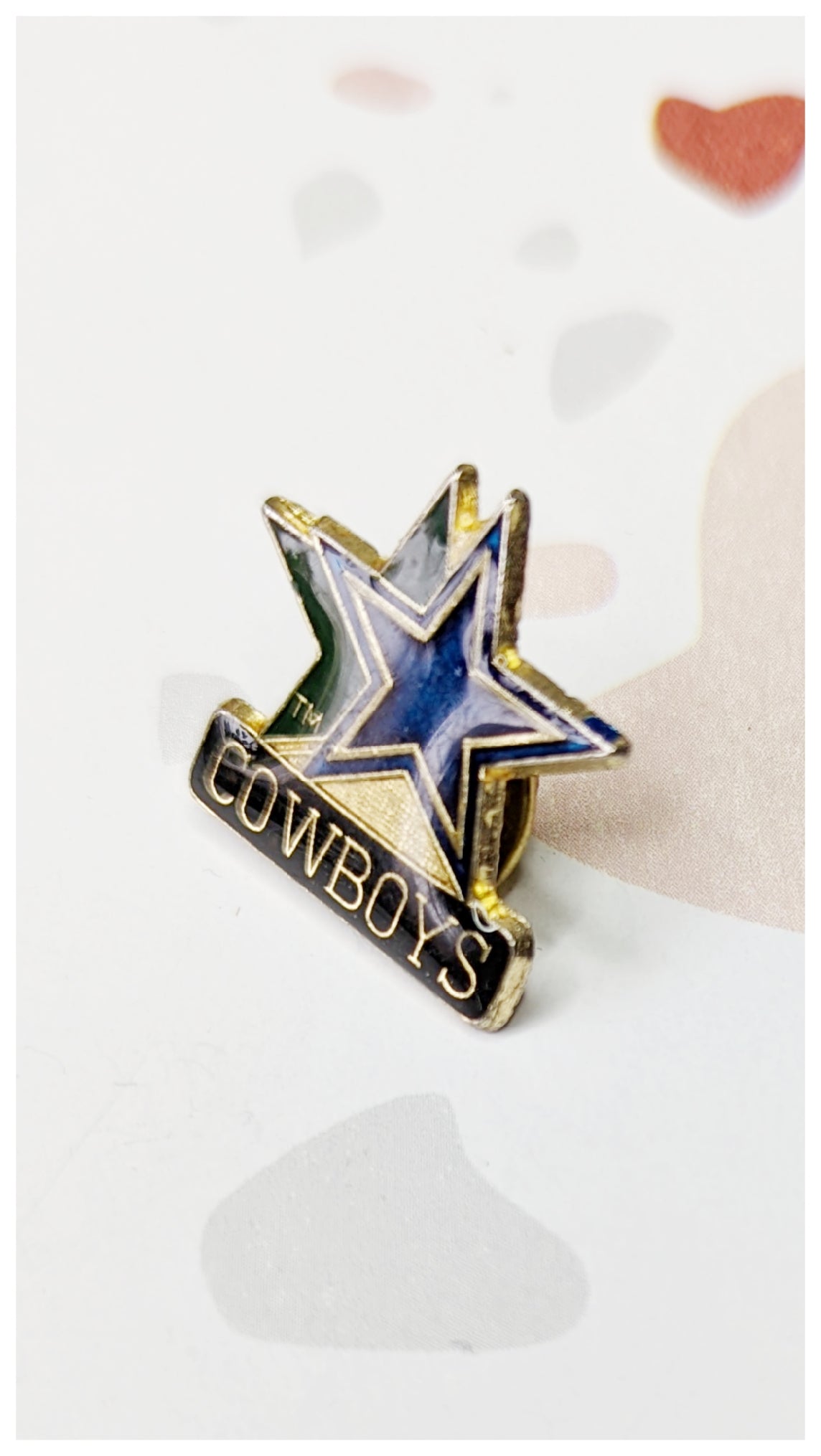 Pin's étoile cowboys 90s