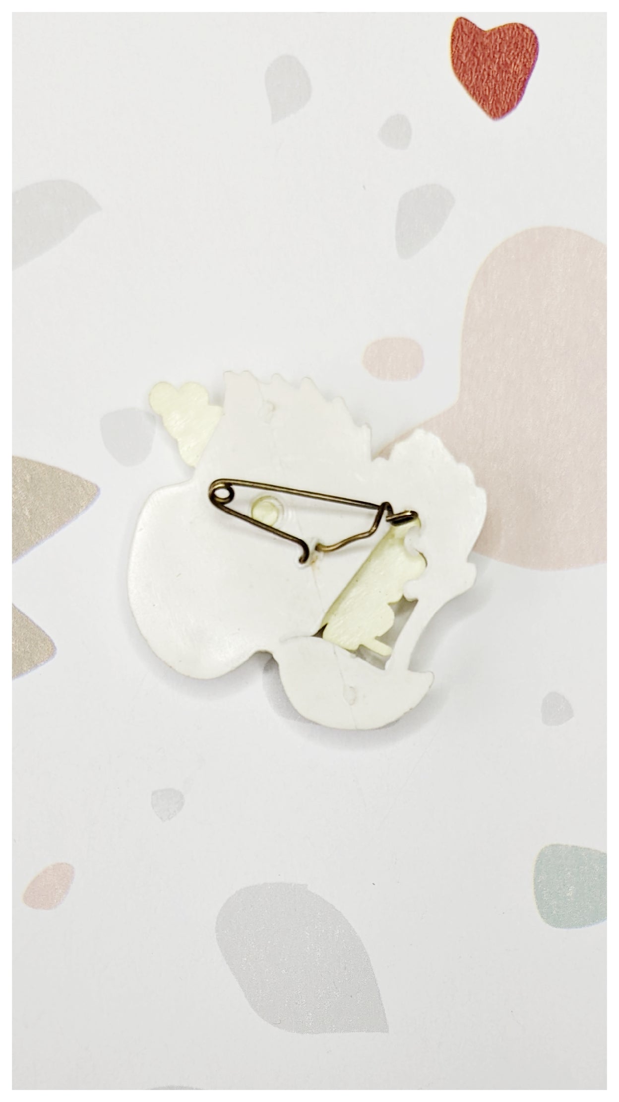 Broche grappe de raisins 70's