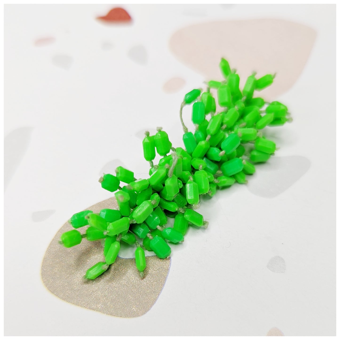 Pince plate vert fluo 60's (Neuve)