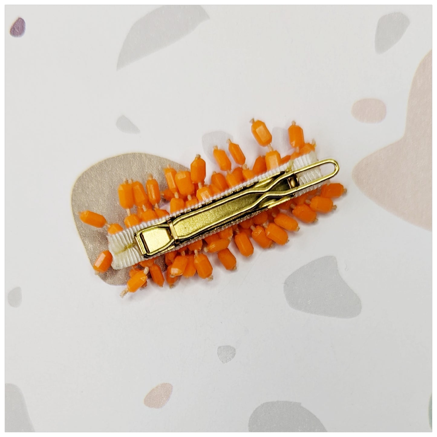 Pince plate orange 60's (Neuve)