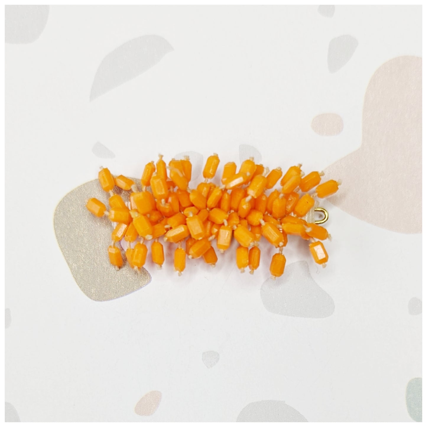 Pince plate orange 60's (Neuve)