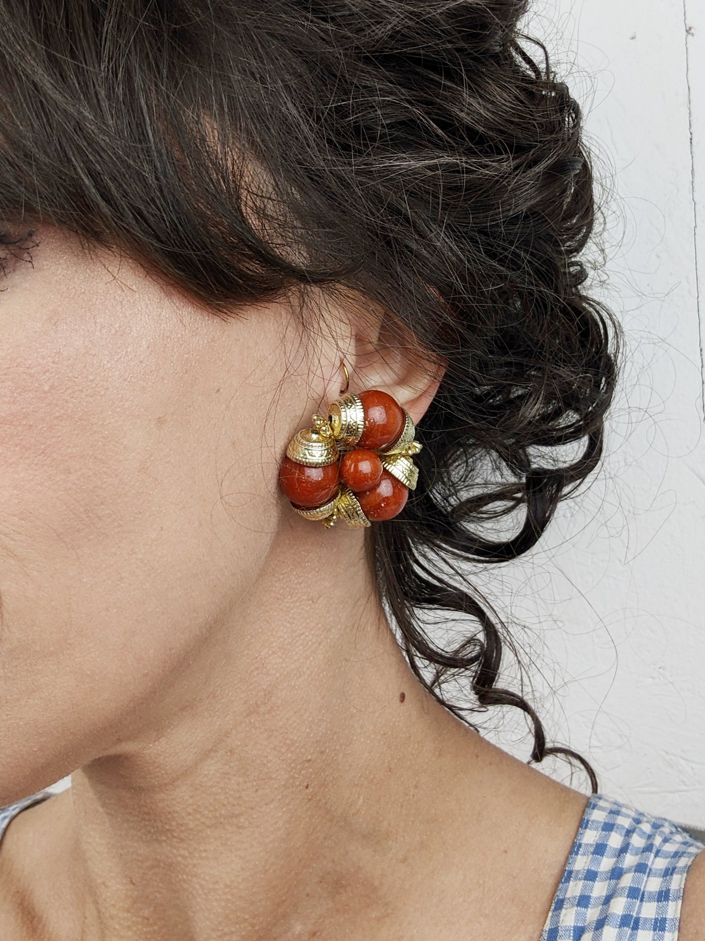 Boucles clips big 90s