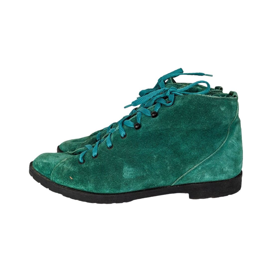 Bottines vertes 80s