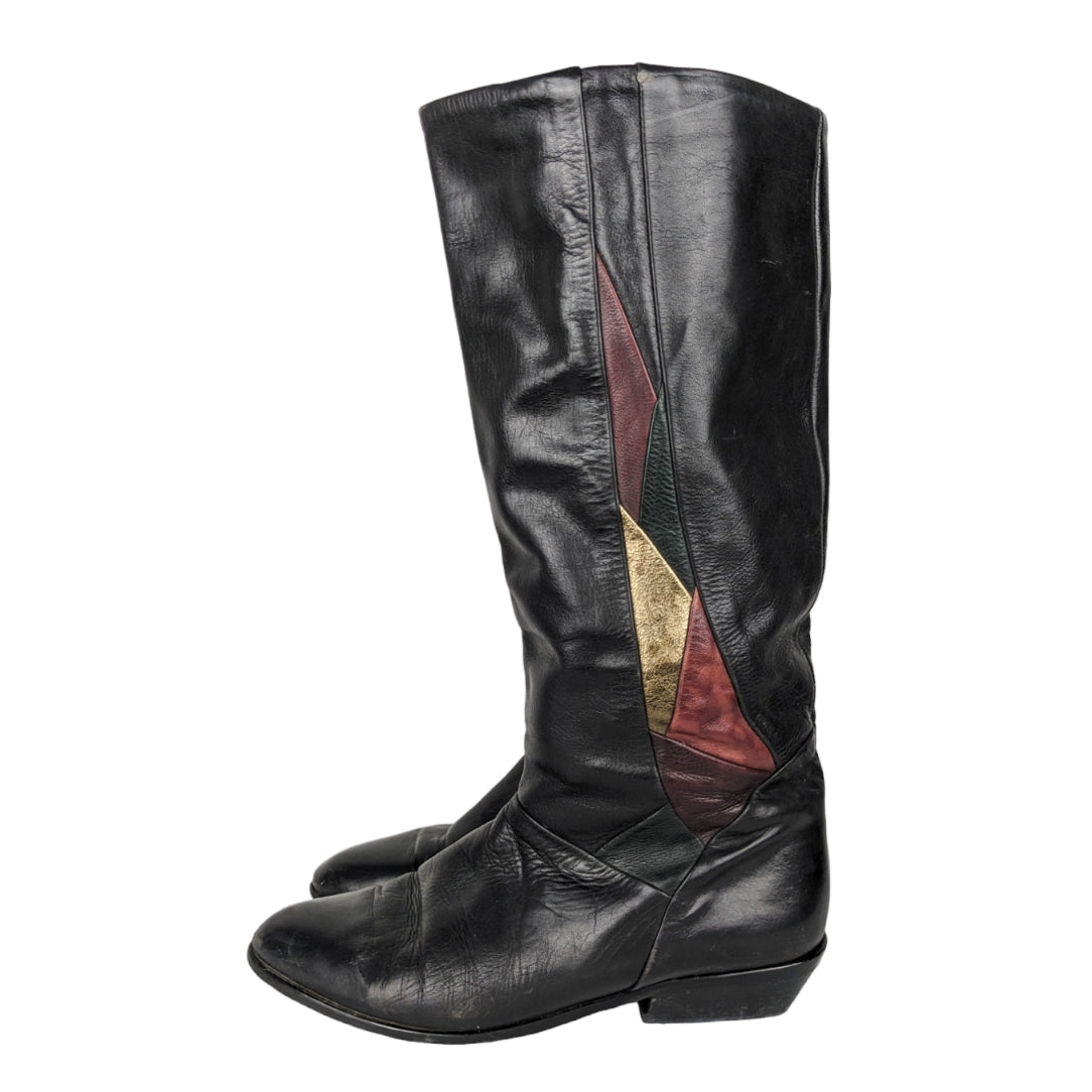 Bottes multicolores 80s