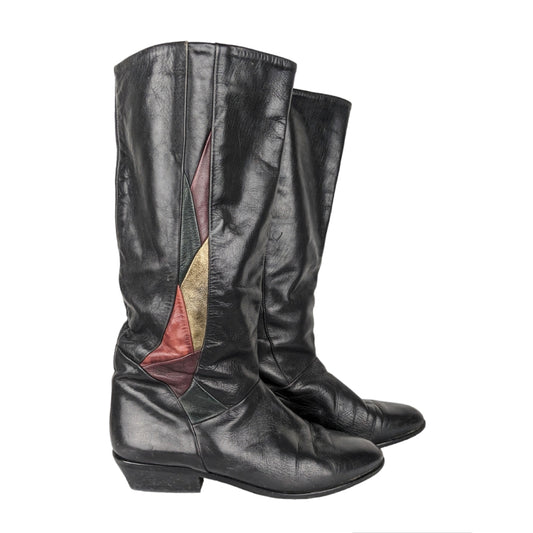 Bottes multicolores 80s