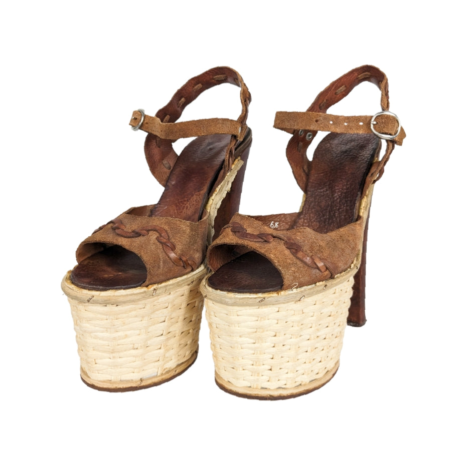 Sandales plateformes 70s