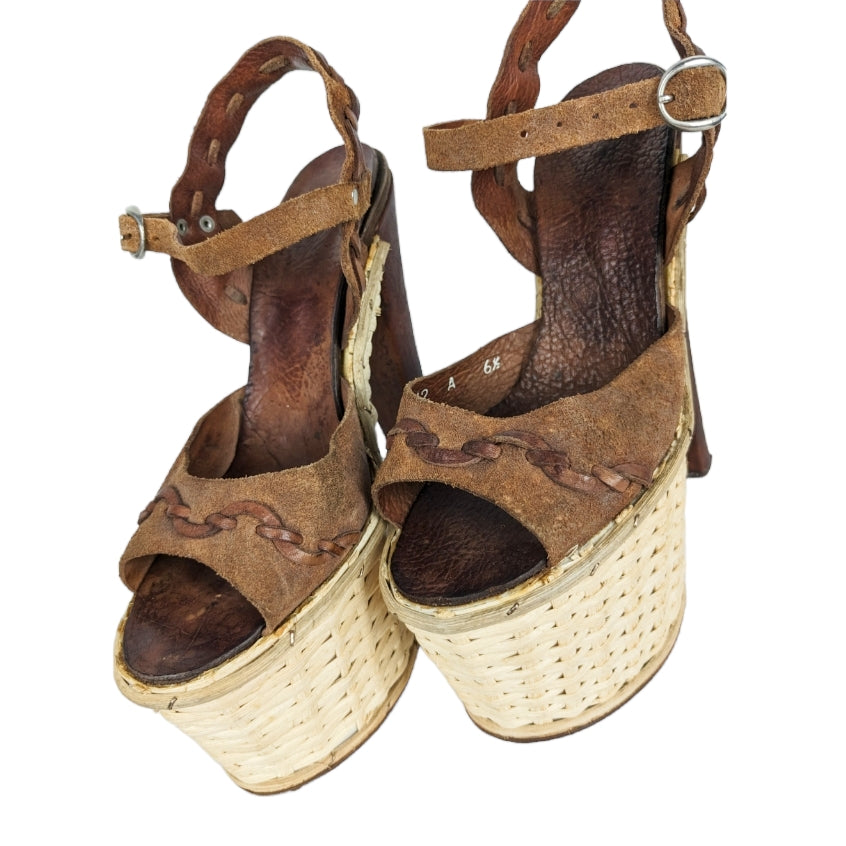 Sandales plateformes 70s