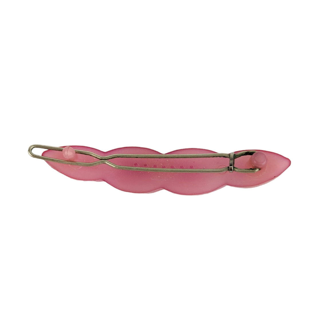 Pince à cheveux rose 60's (Neuve)