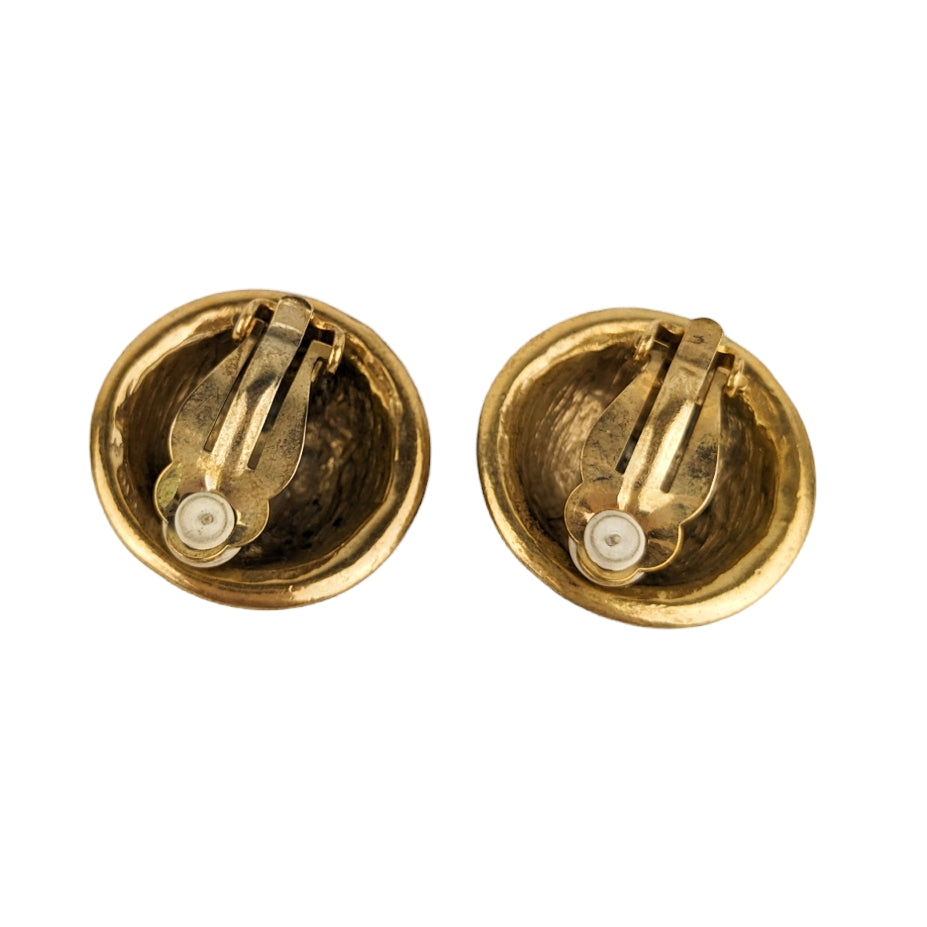 Boucles clips sphères 90s