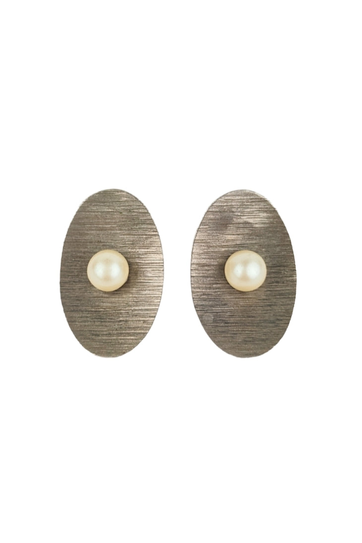 Boucles clips ovales 90s