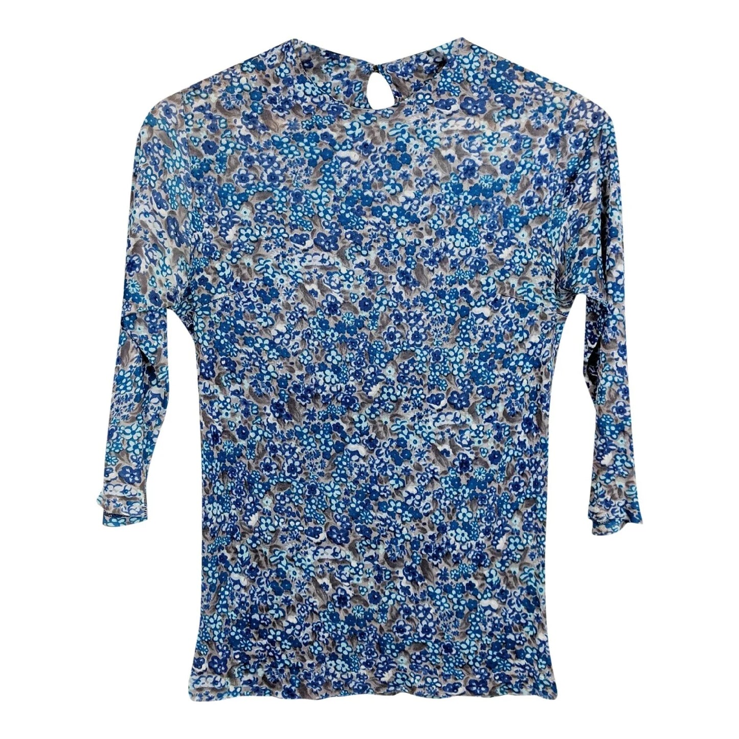 Blouse à fleurs 60's
