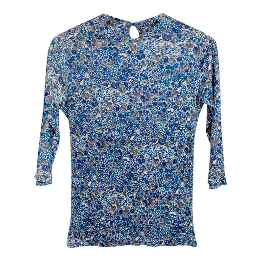Blouse à fleurs 60's