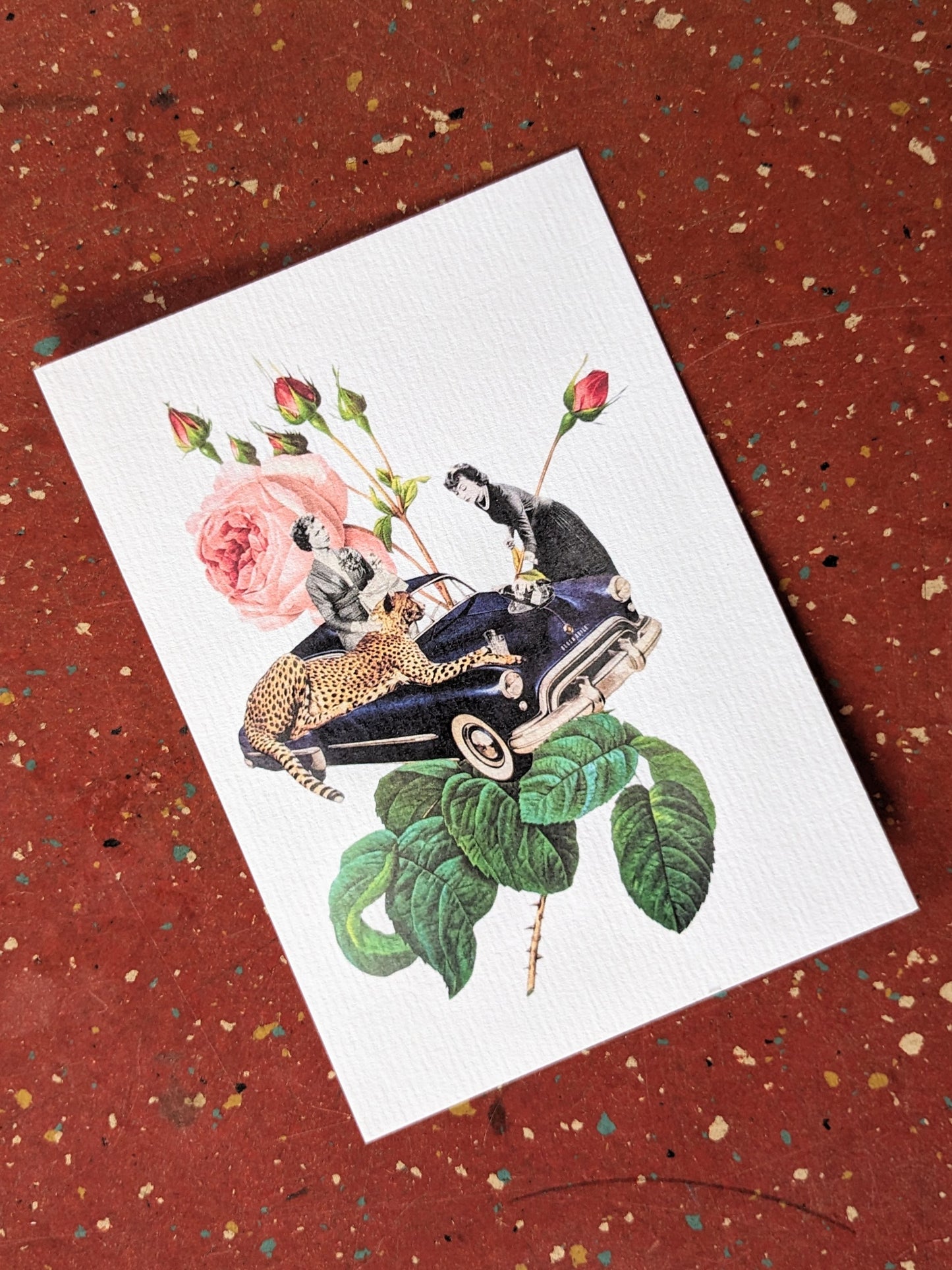 Carte postale Madame