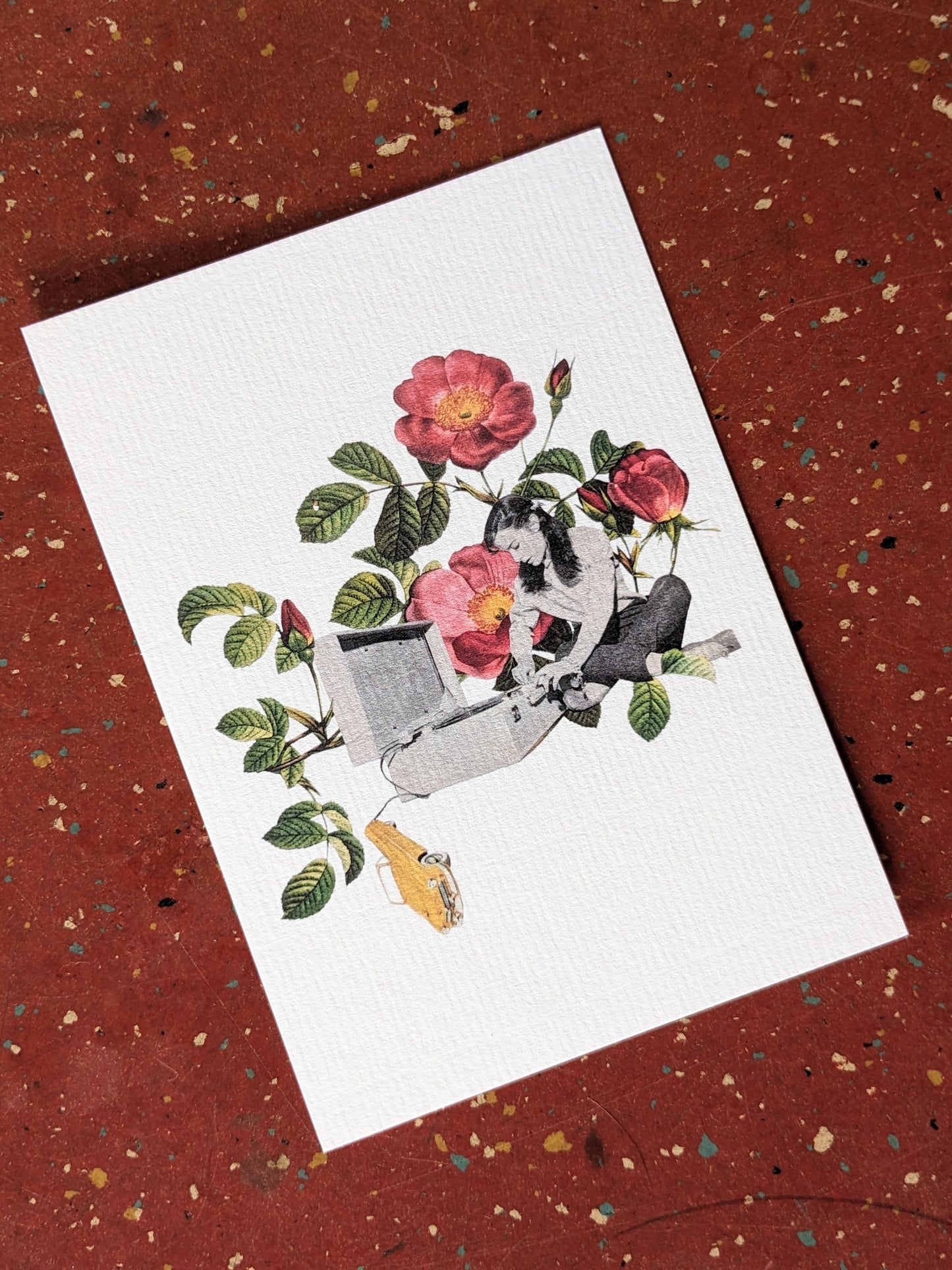 Carte postale Comme dans un vieux rock'n'roll