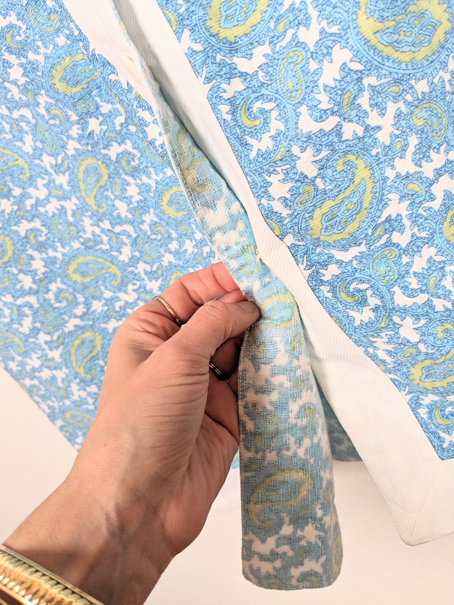 Robe estivale paisley 60s
