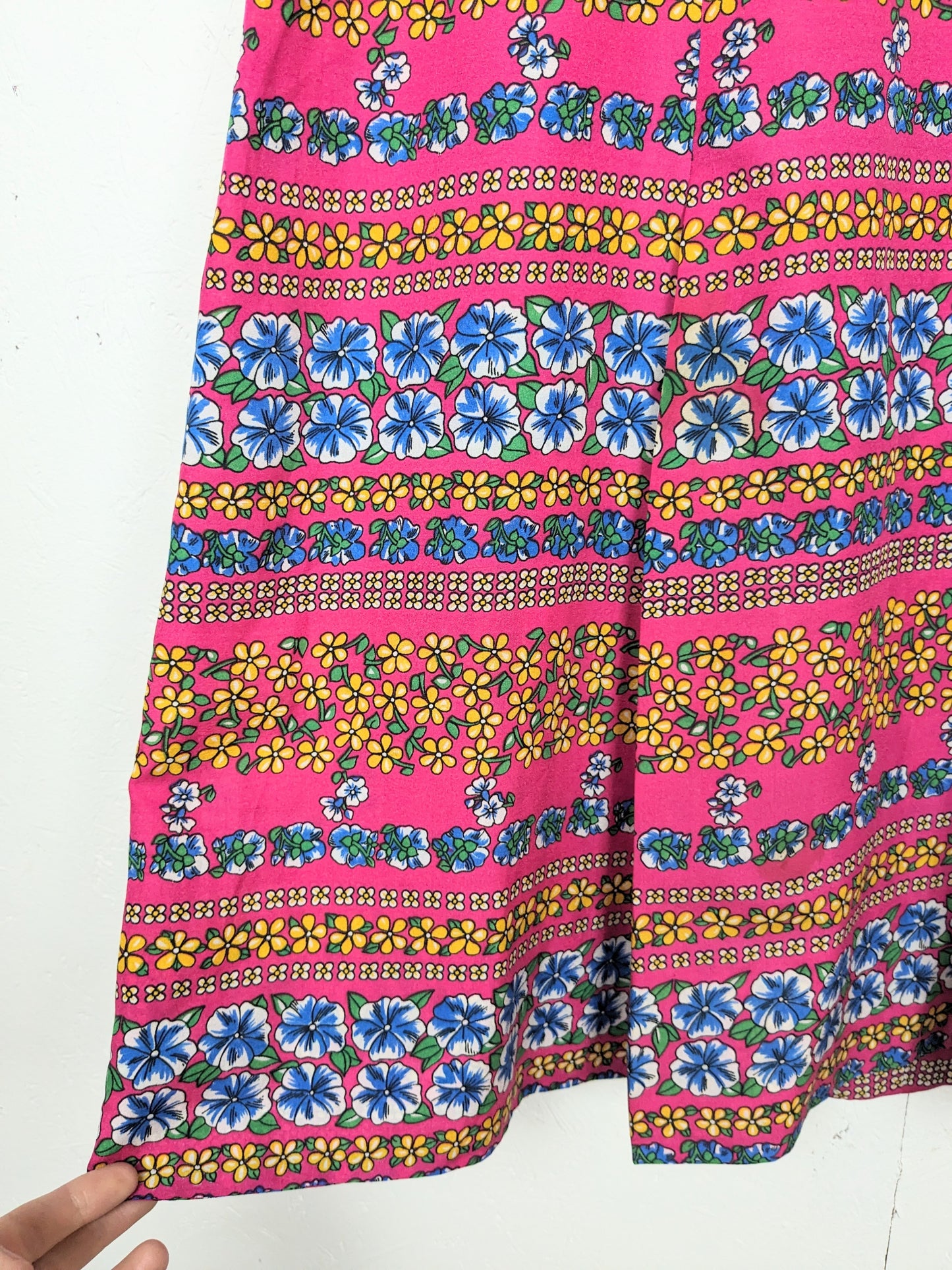 Robe à fleurs 60s