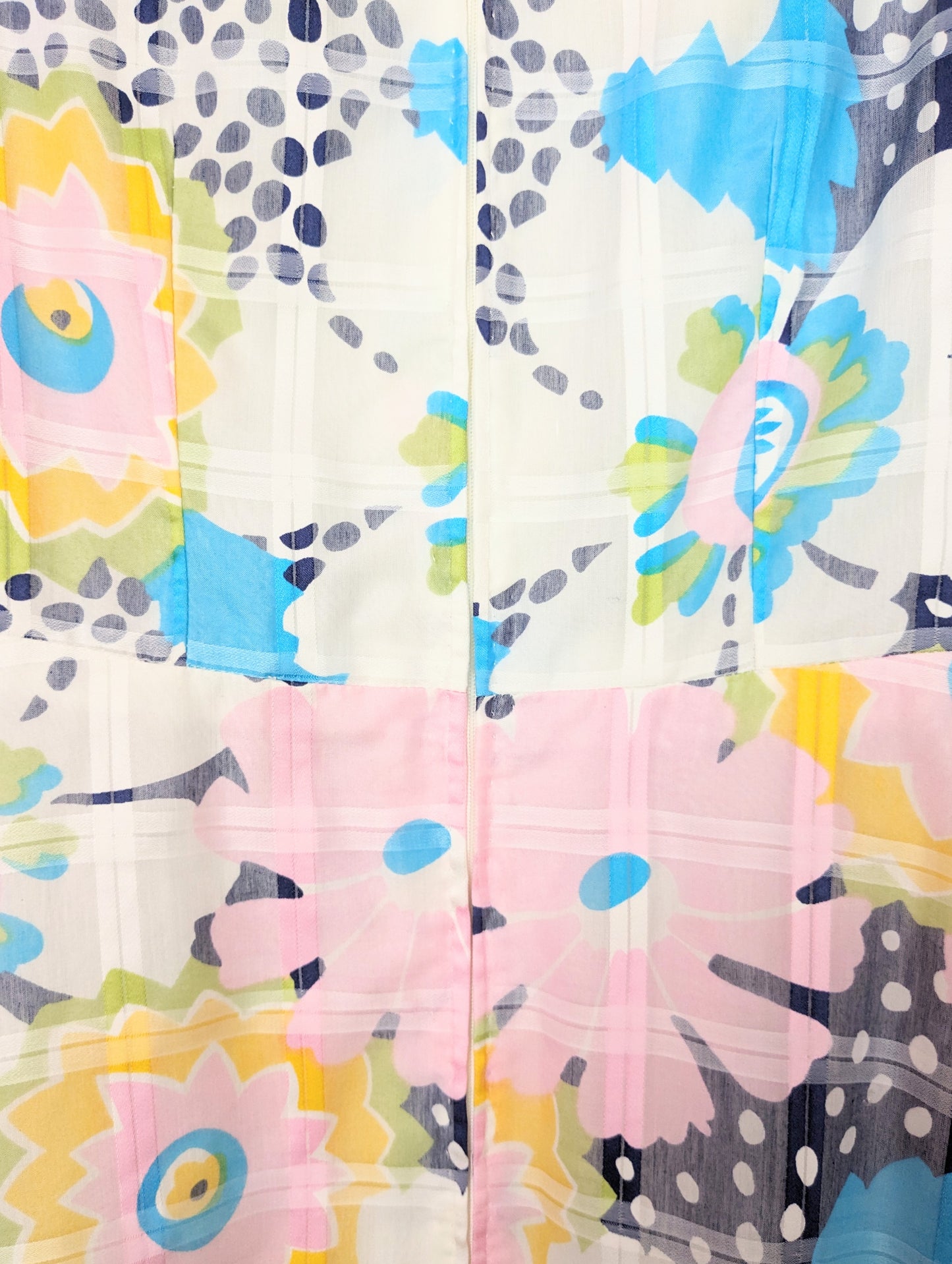Robe à fleurs 60s