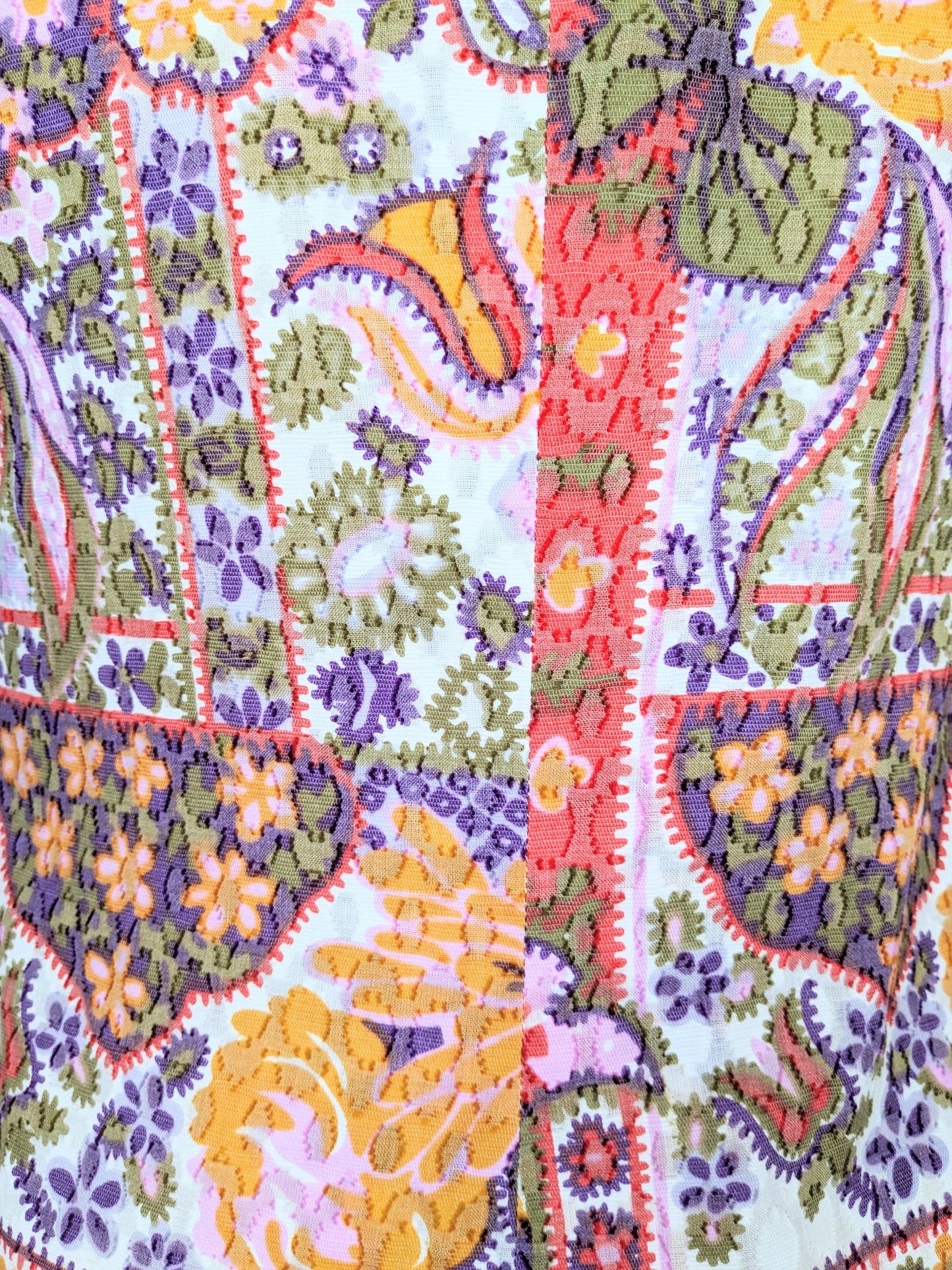 Robe flower power 60s