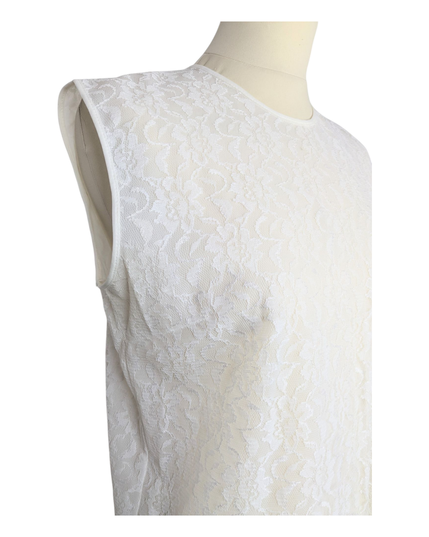 Blouse dentelle 60s