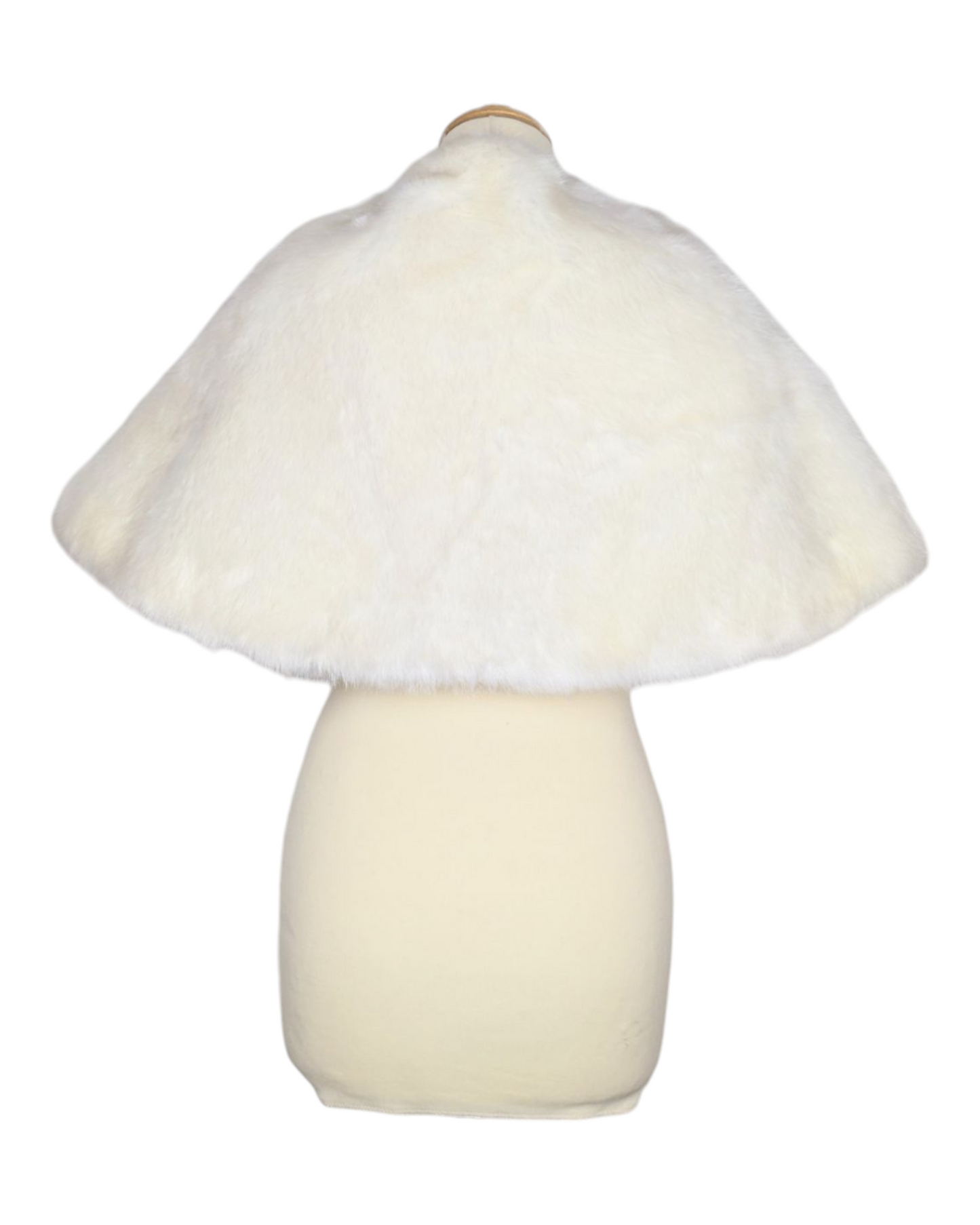 Capeline blanche 60s