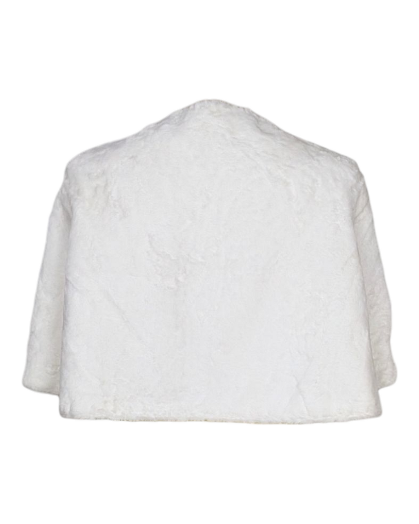 Capeline blanche 60s