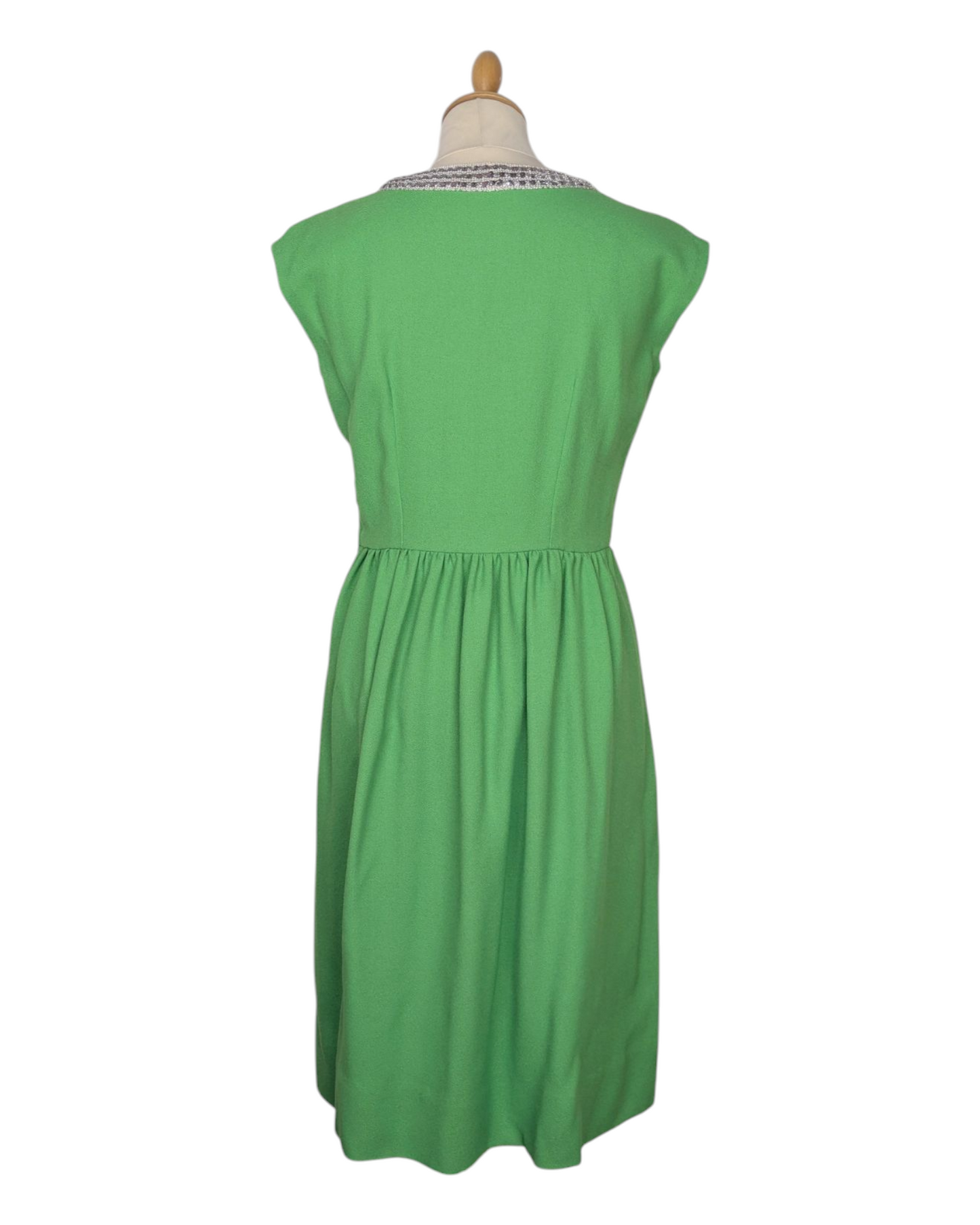 Robe verte 60s