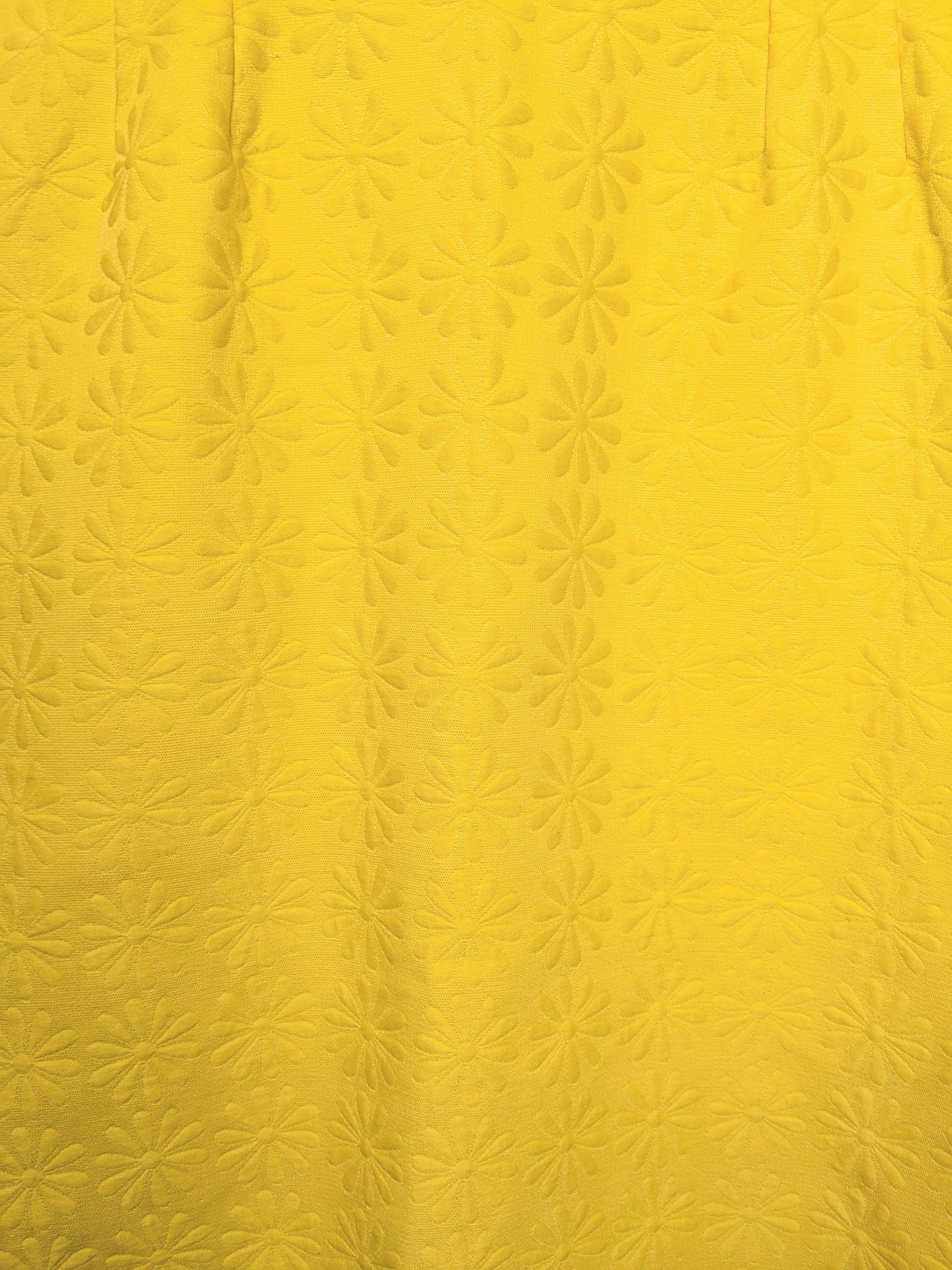 Robe jaune 60s