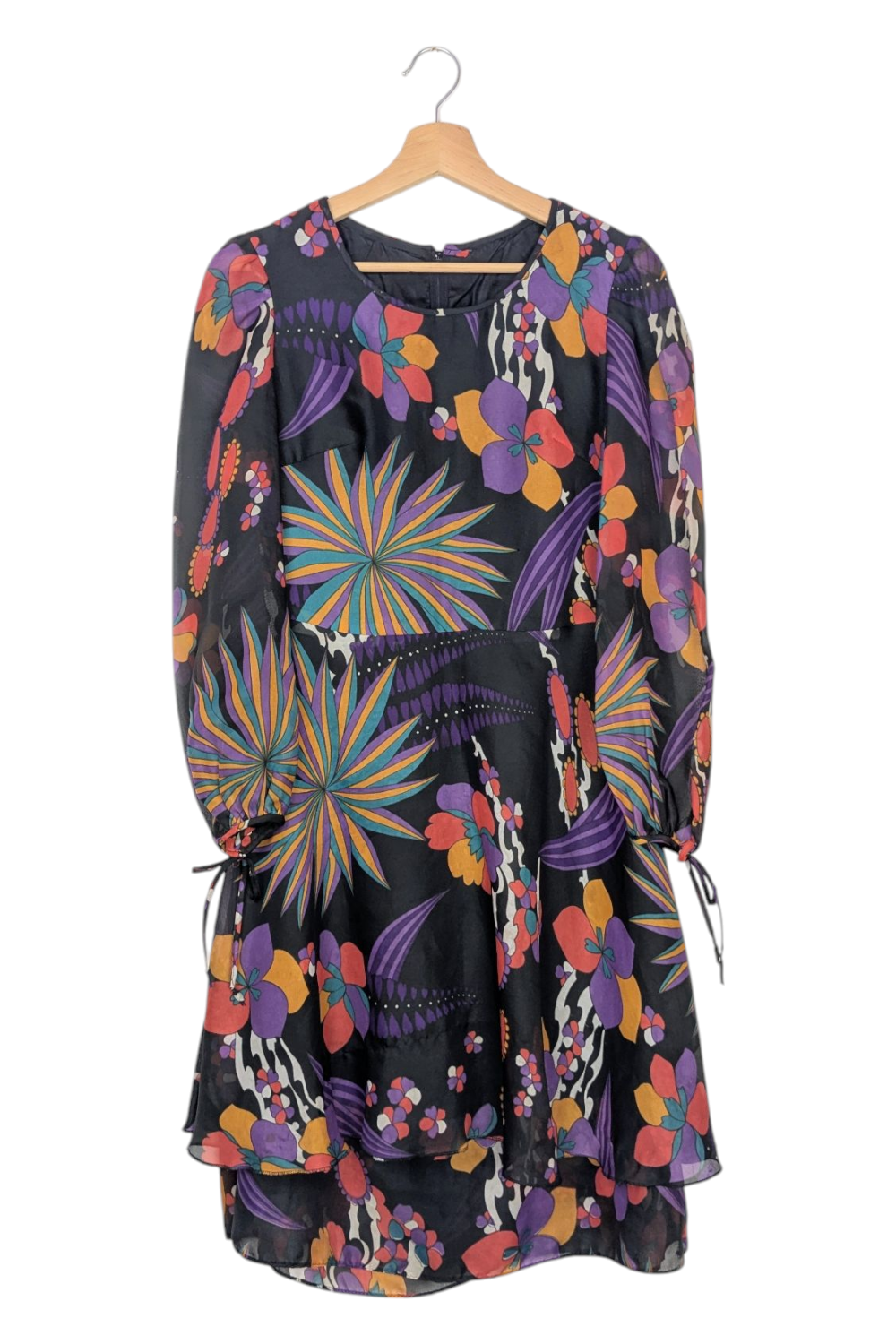 Robe à fleurs 70s