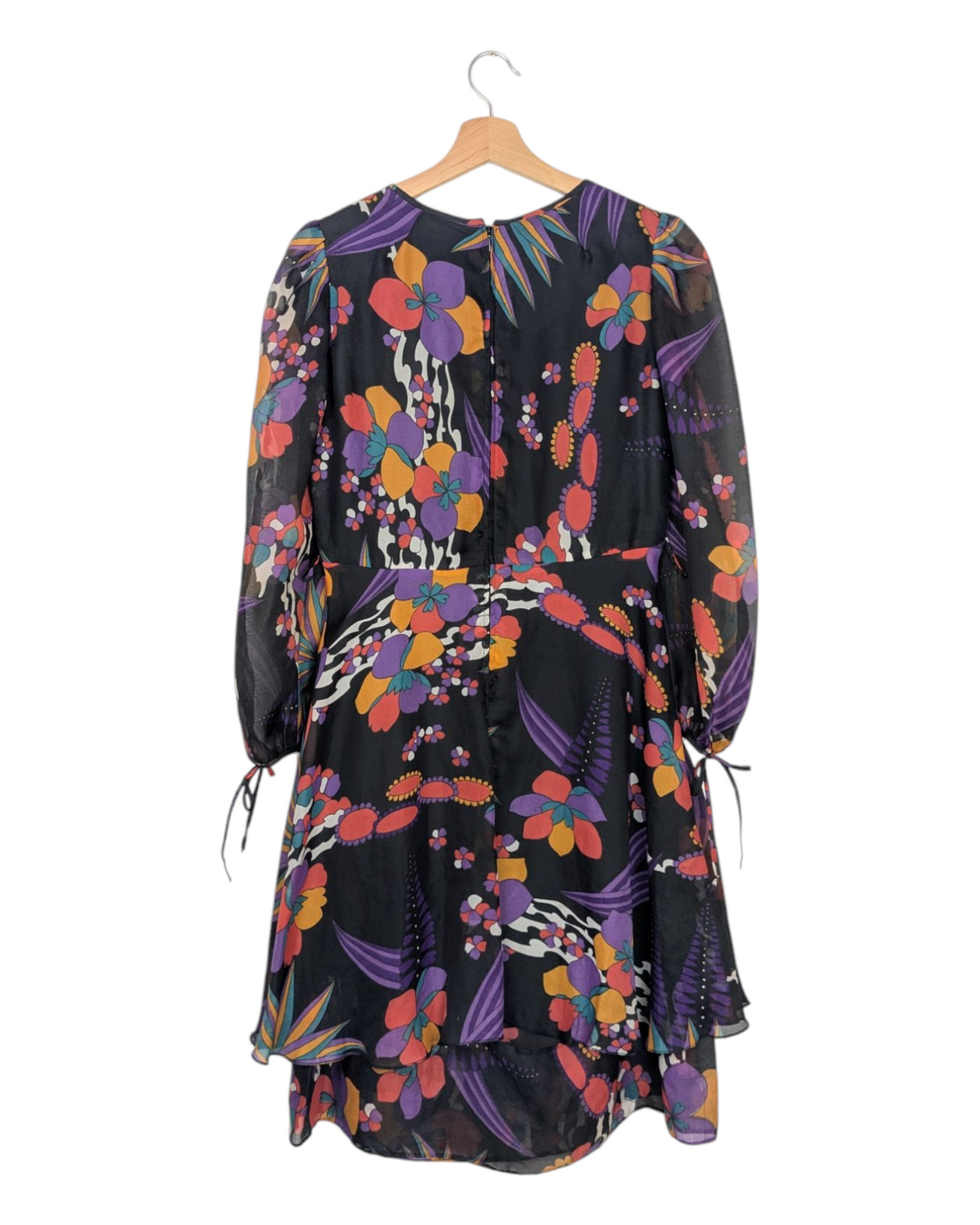 Robe à fleurs 70s