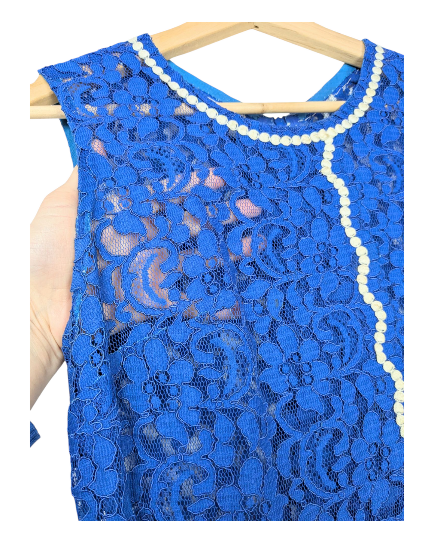 Robe dentelle 60s