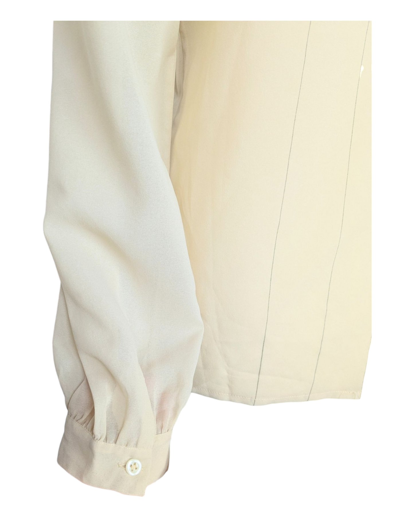 Blouse peinte 80s