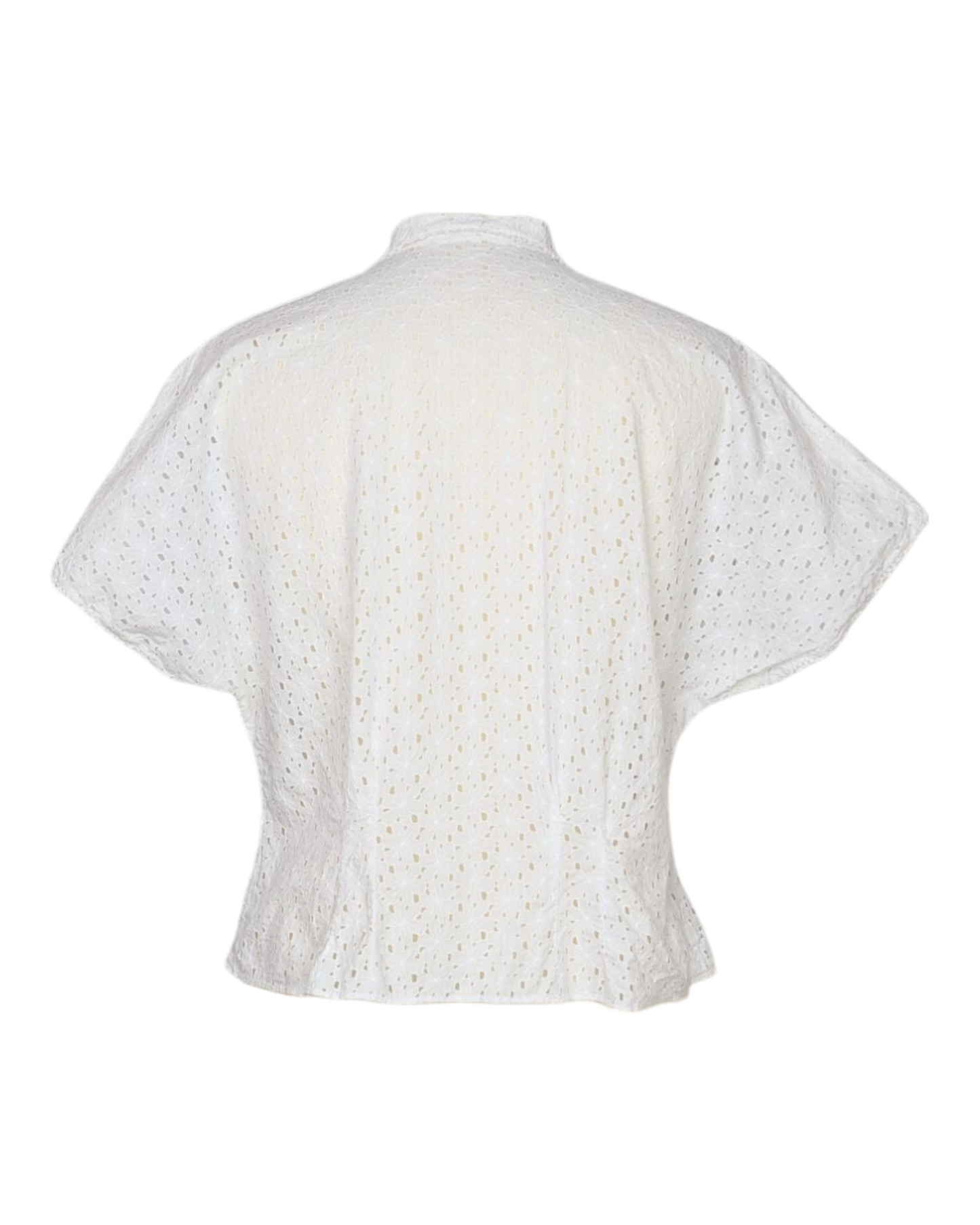 Chemisier broderie anglaise 50s