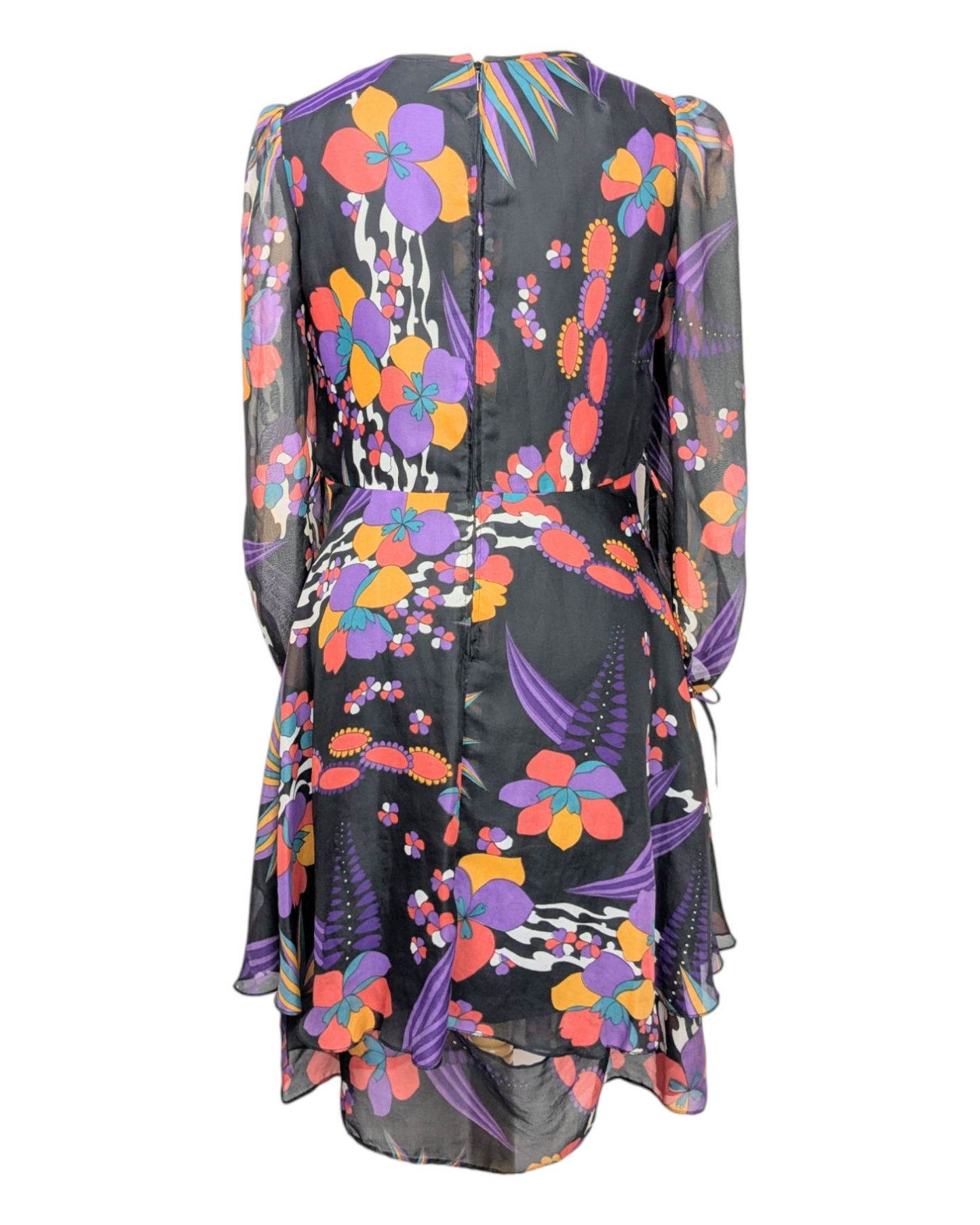 Robe à fleurs 70s