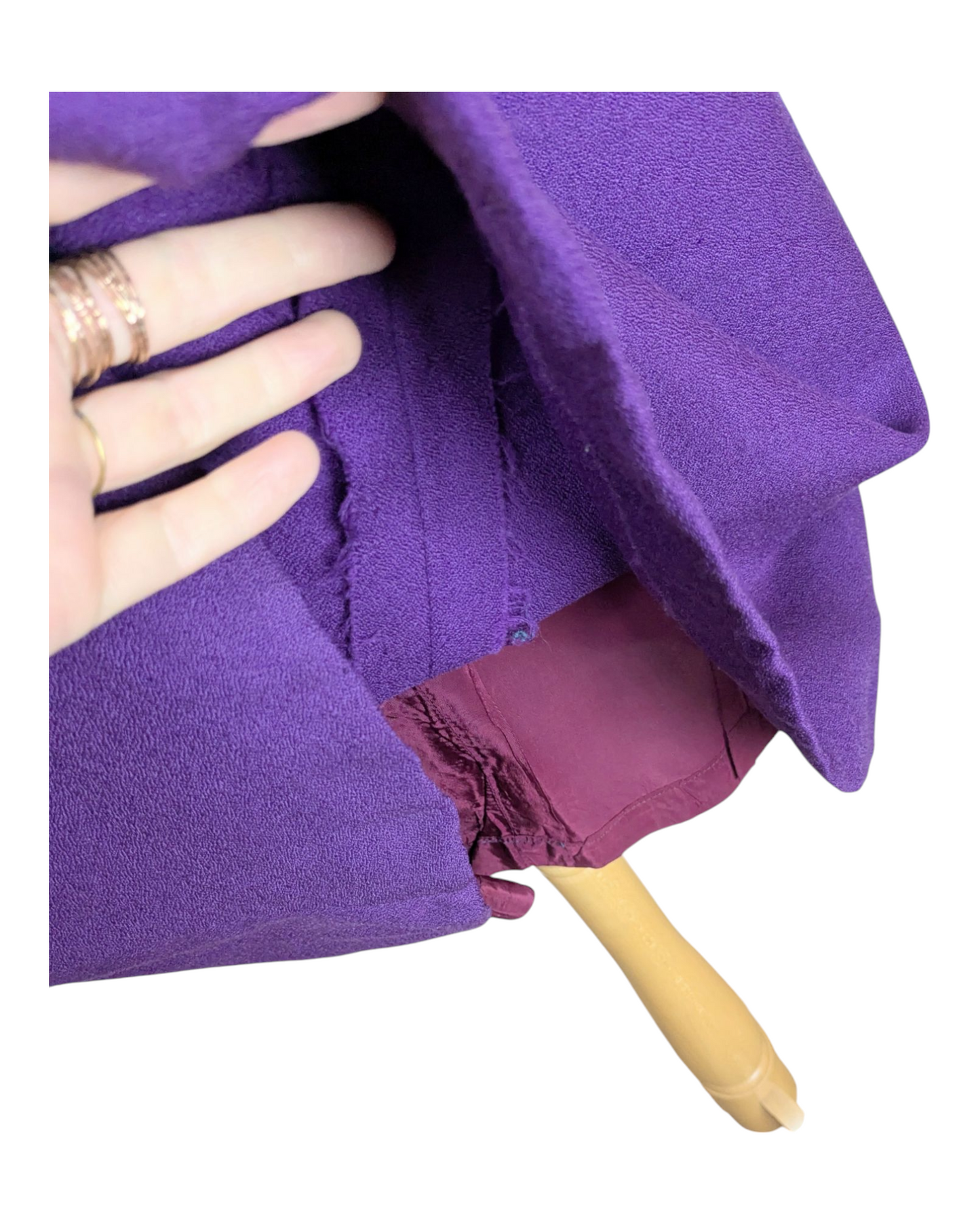 Robe mauve 60s