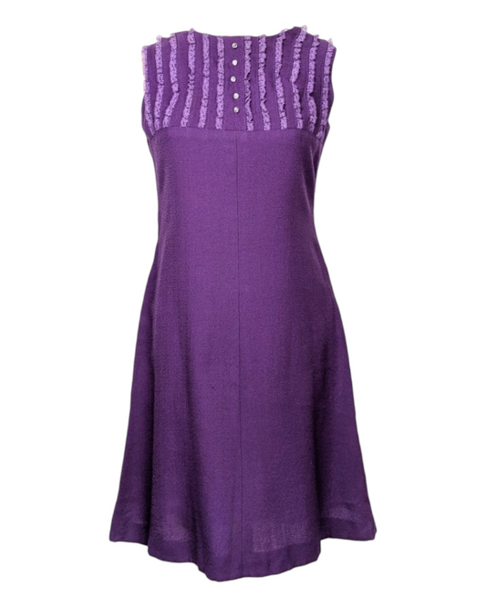 Robe mauve 60s