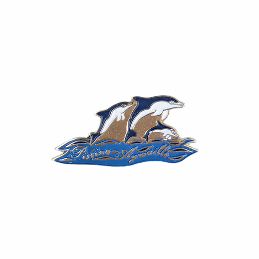 Pin's dauphin Piscine Aywaille 90s
