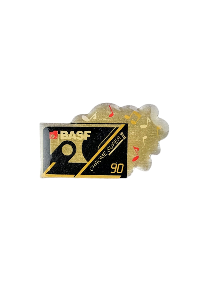 Pin's Marque Basf Casette 90s