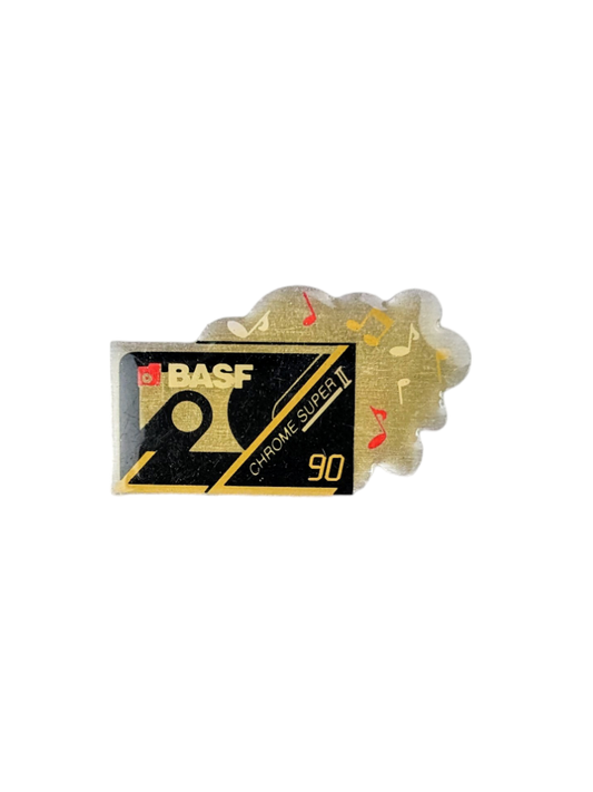 Pin's Marque Basf Casette 90s