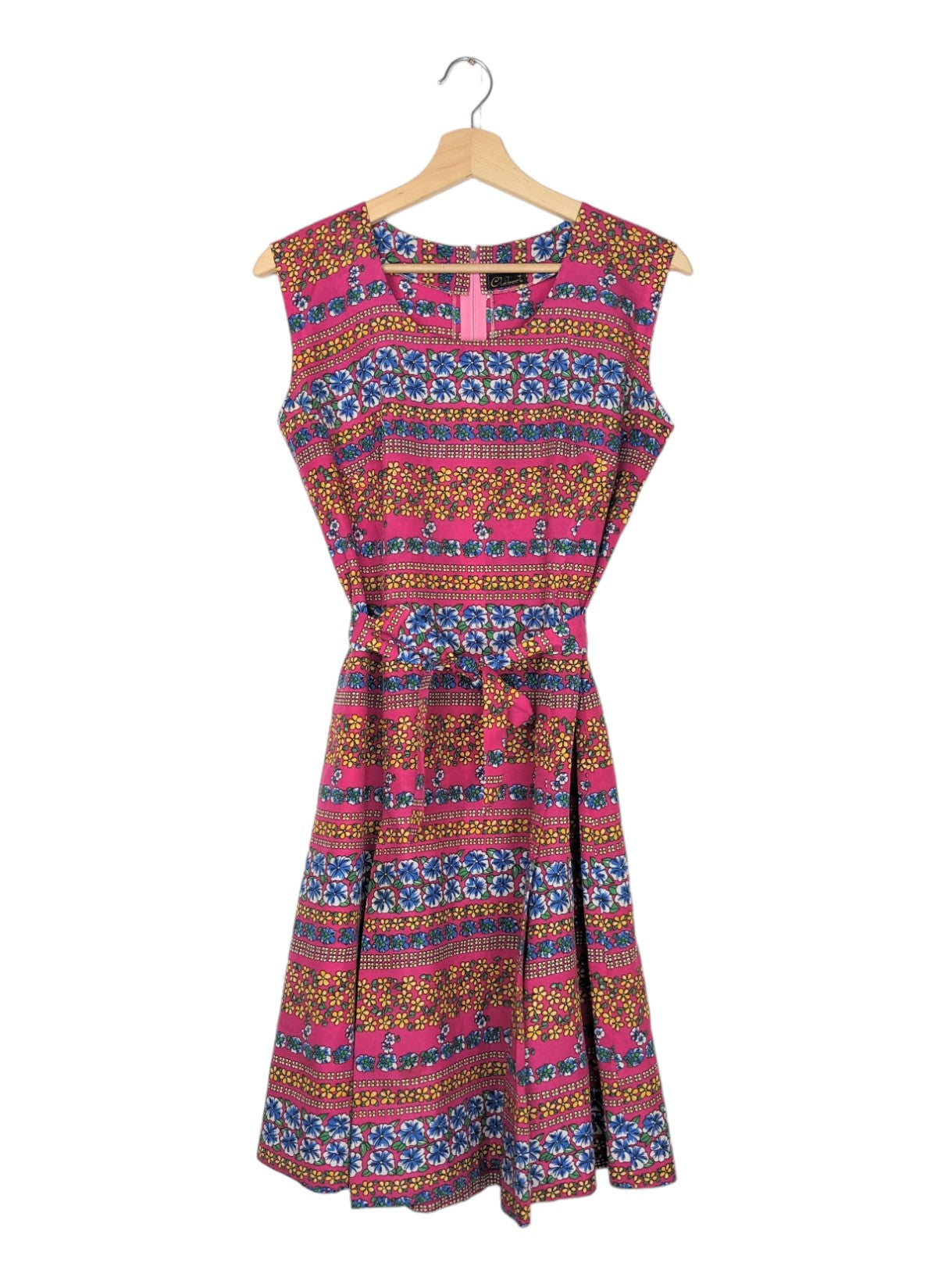 Robe à fleurs 60s