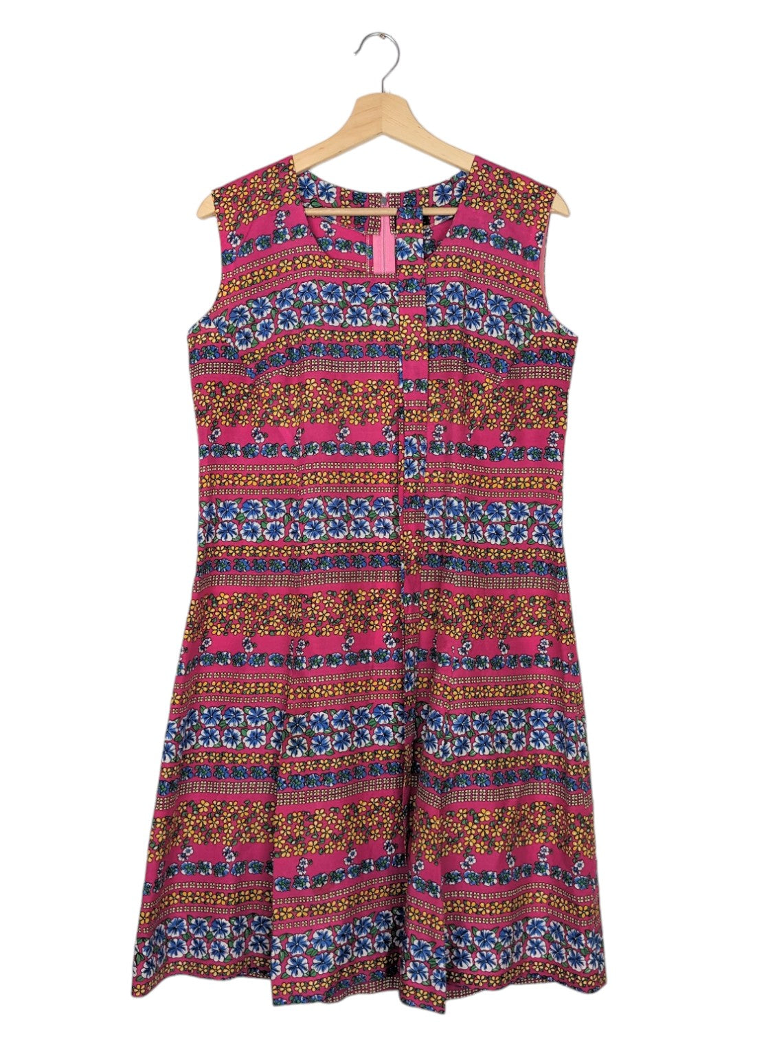 Robe à fleurs 60s