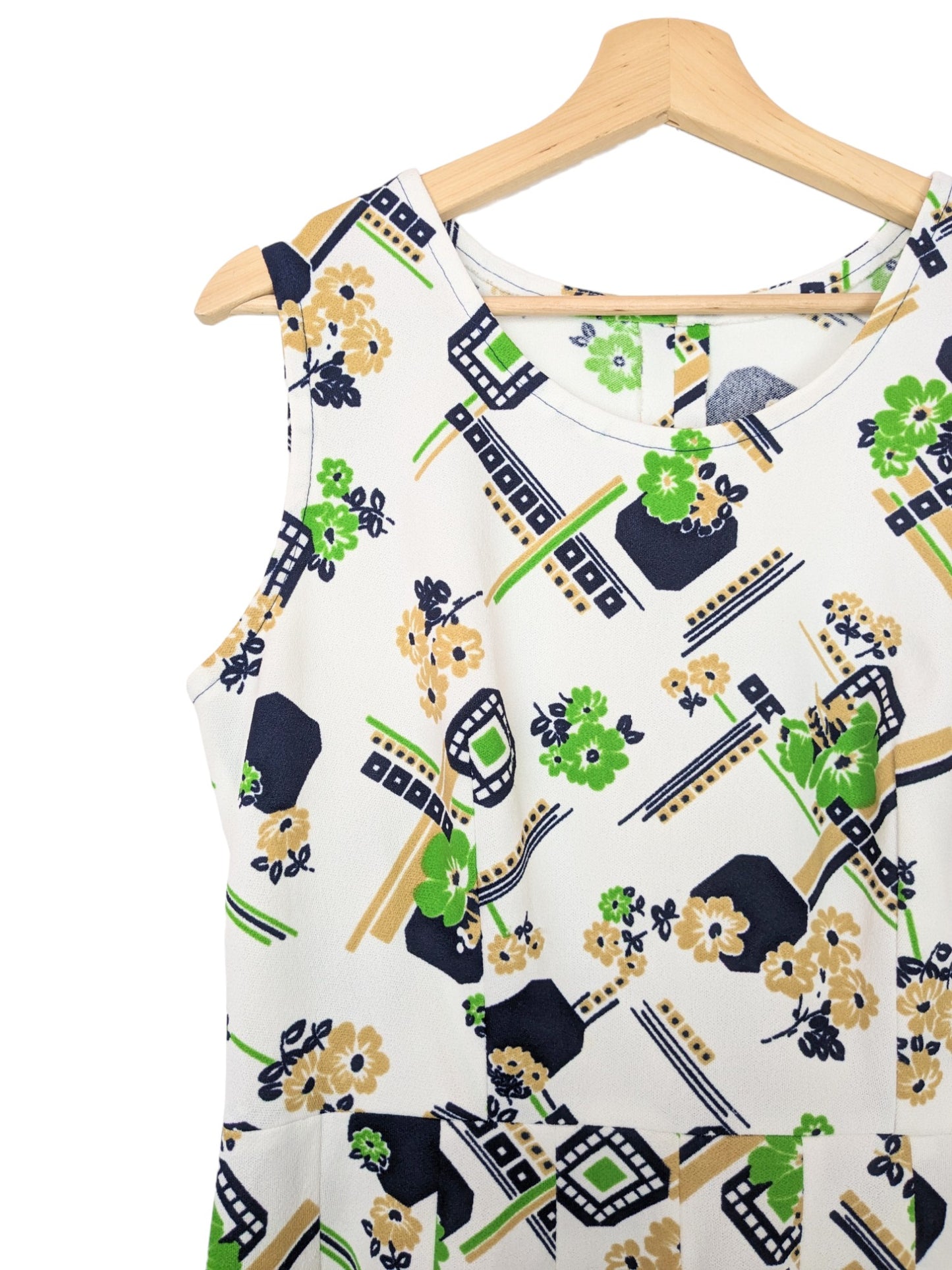 Robe à motifs 70s