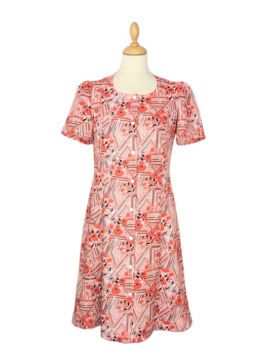 Robe orange 60s