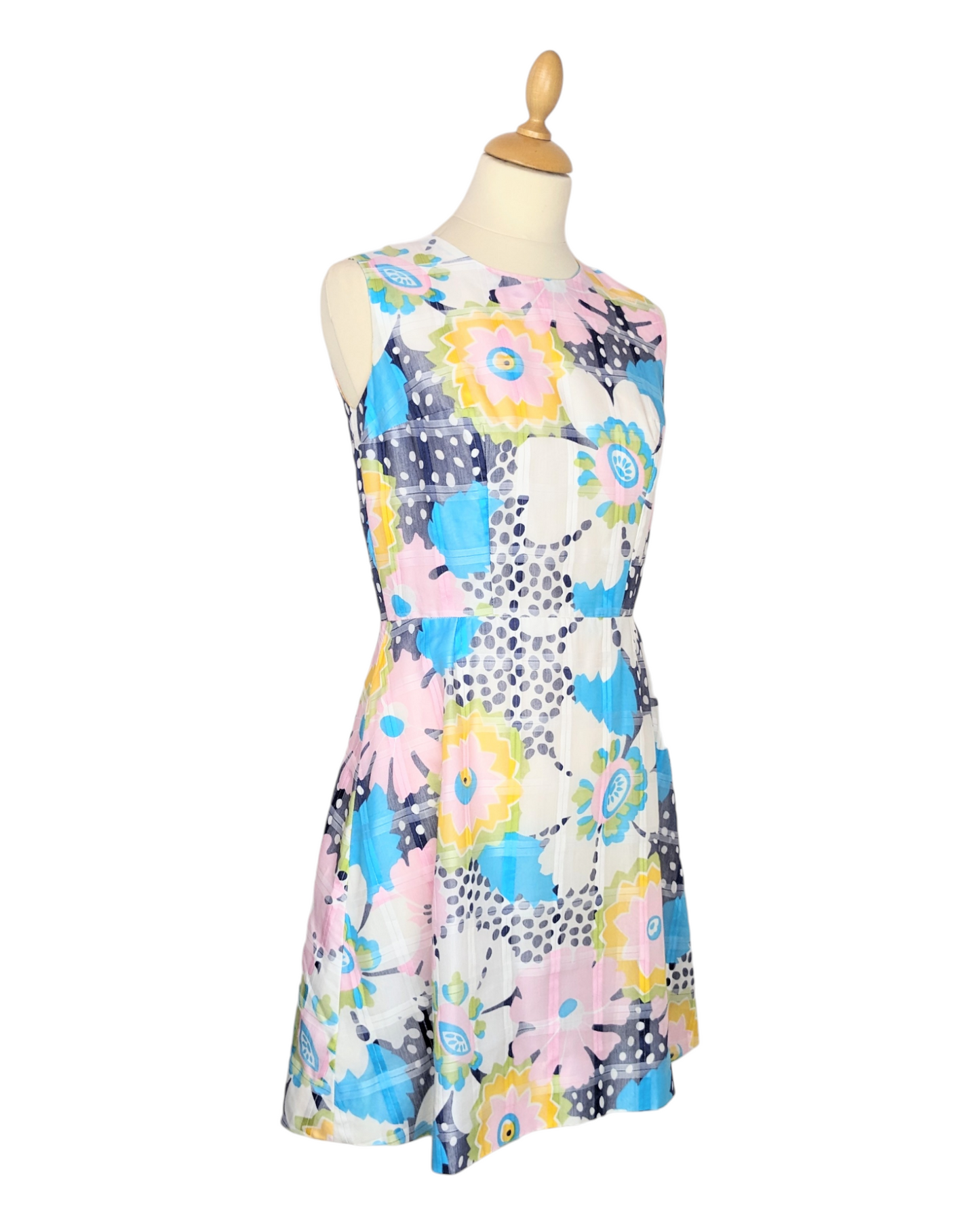 Robe à fleurs 60s