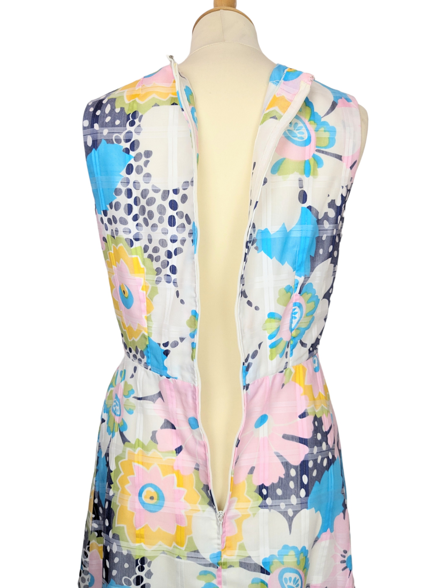 Robe à fleurs 60s