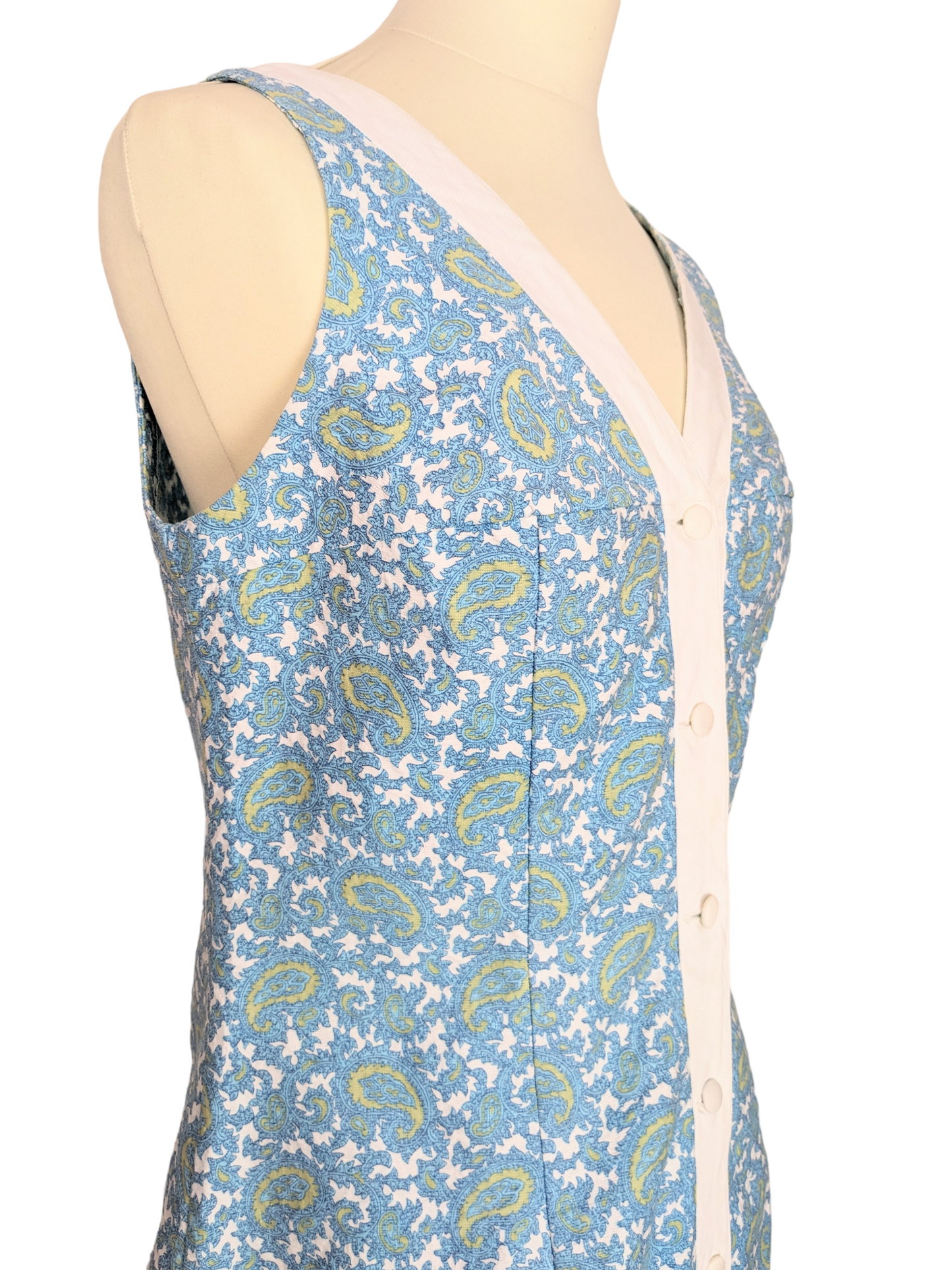 Robe estivale paisley 60s