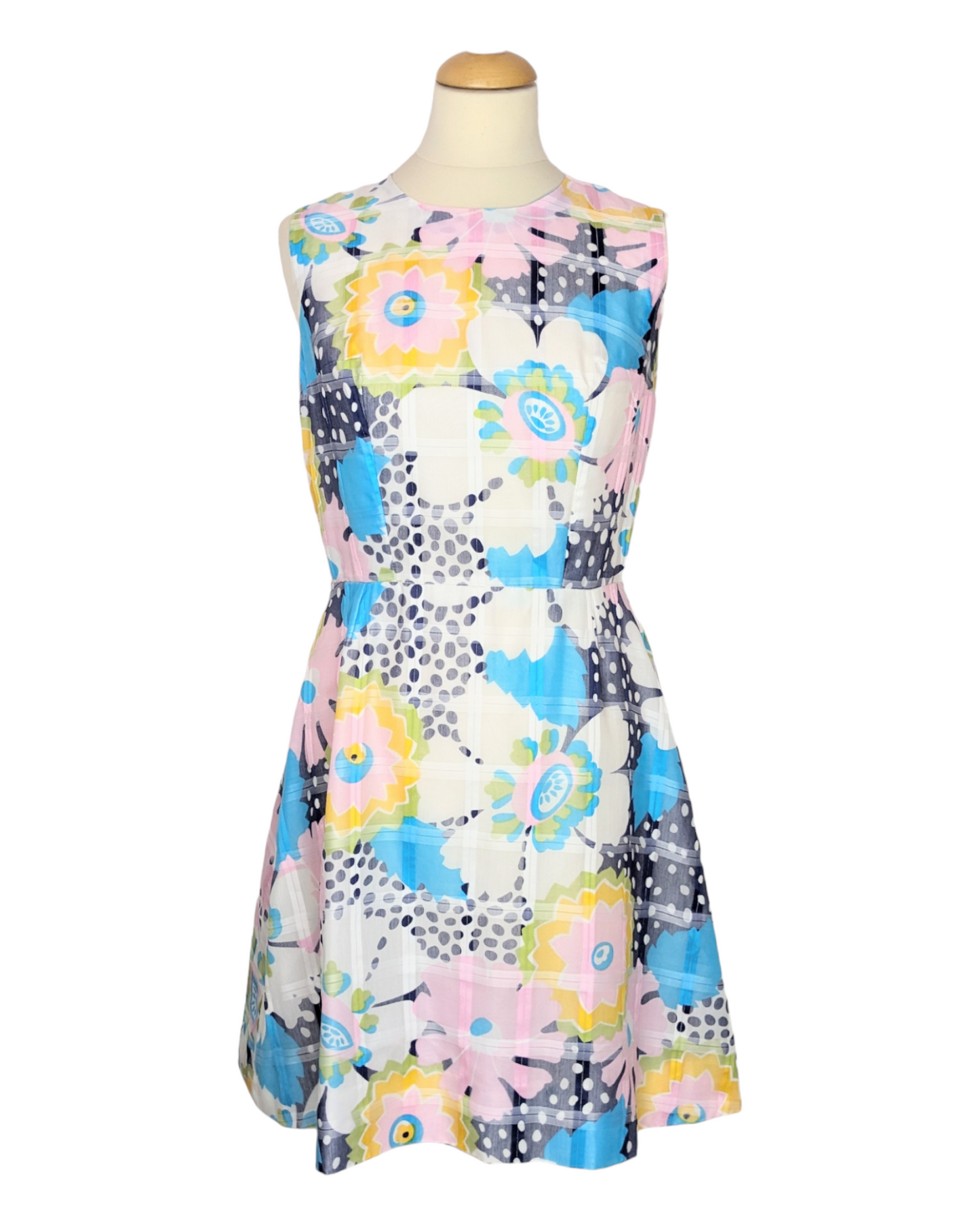 Robe à fleurs 60s