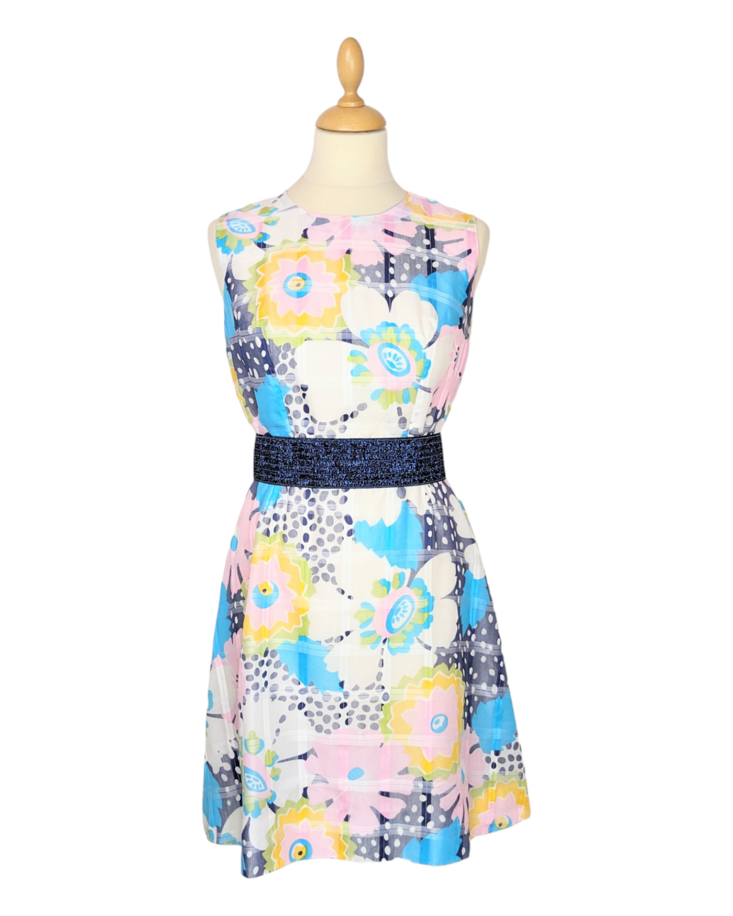 Robe à fleurs 60s