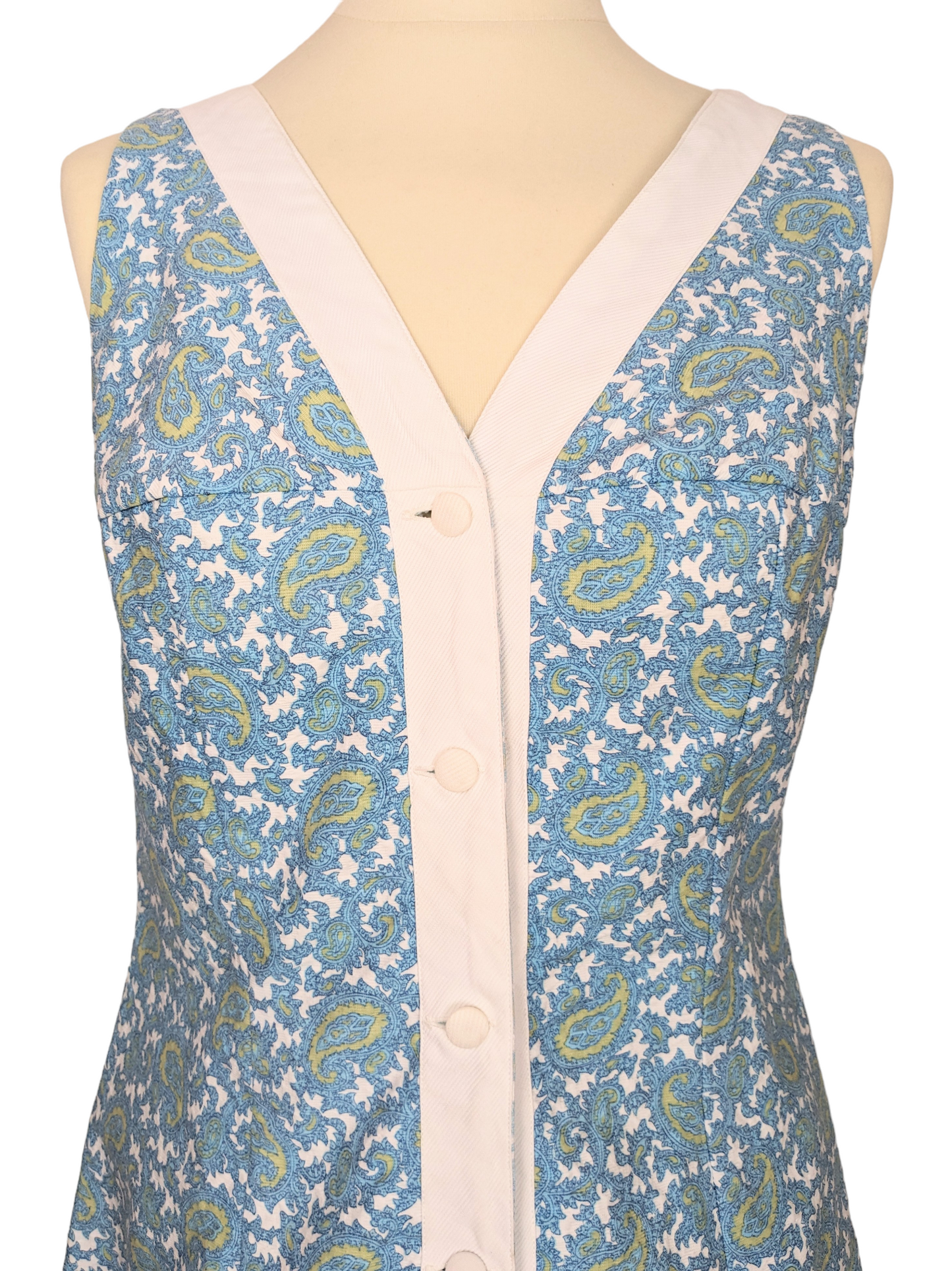 Robe estivale paisley 60s