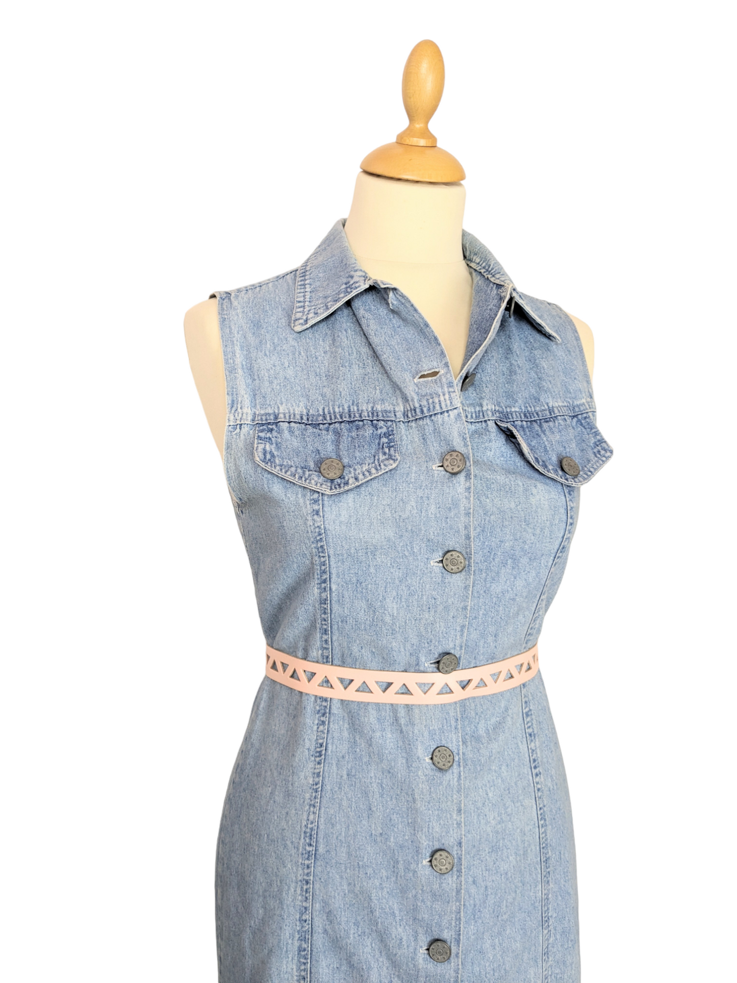 Robe en jean 90s